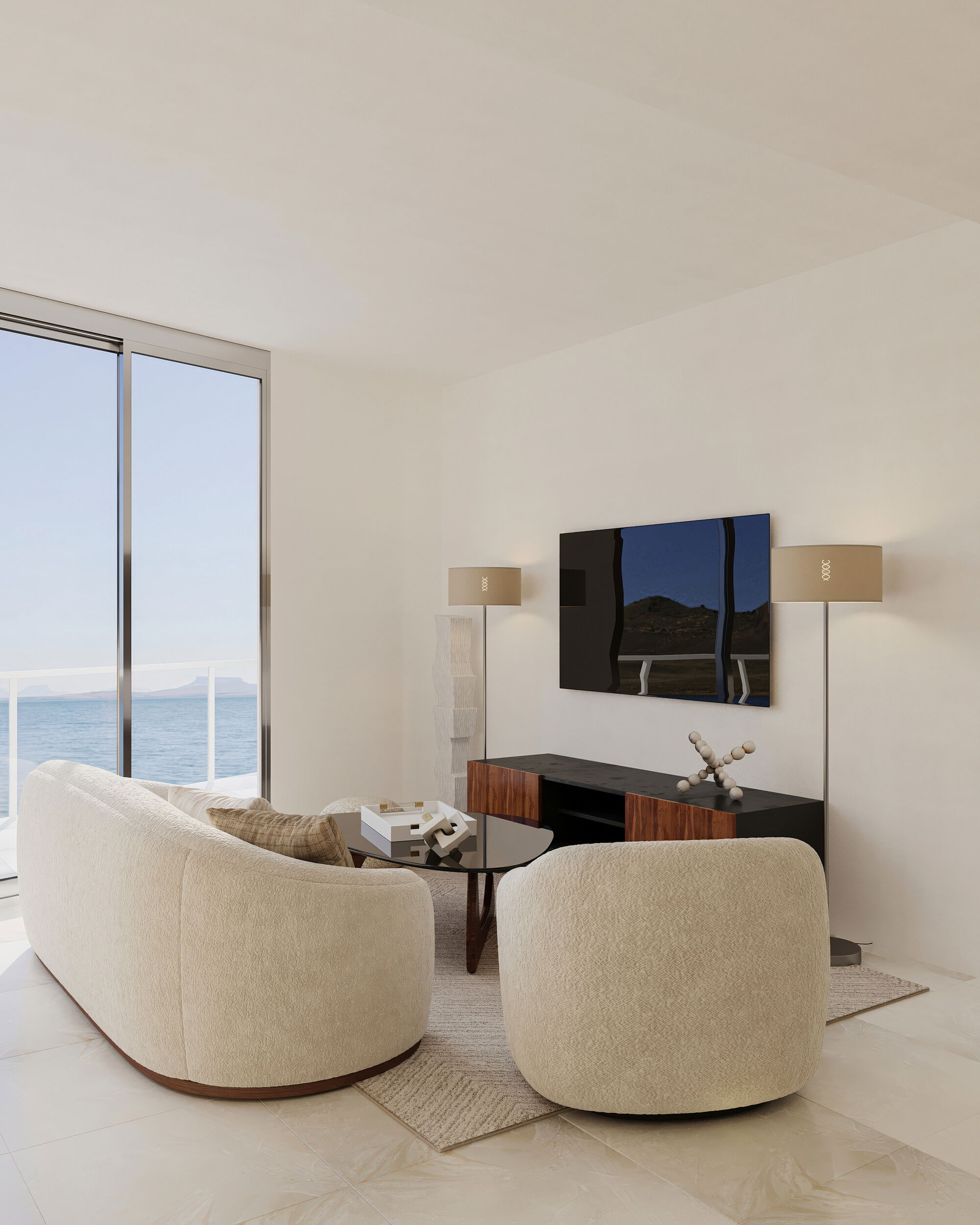 Online Designer Living Room 3D Model 1