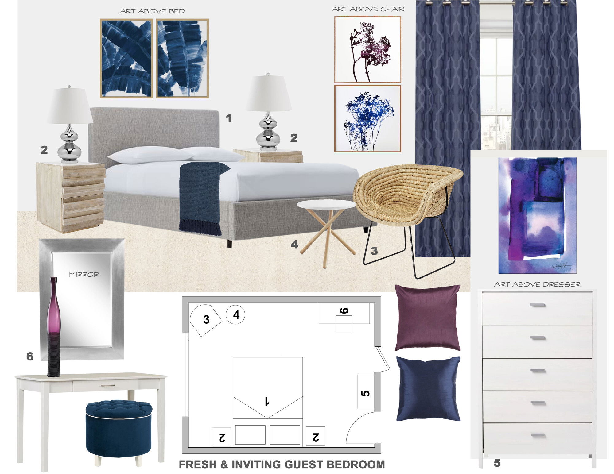 Online Designer Bedroom Interior Design Ideas