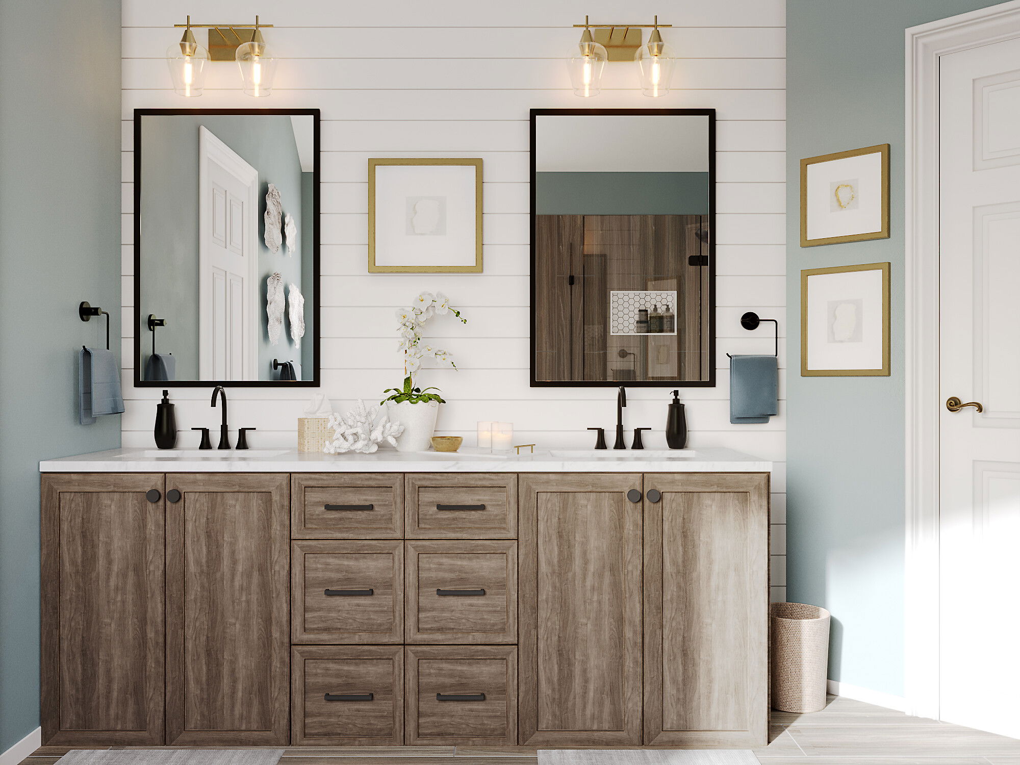 Modelo 3D de Baño por Diseñador Online 3