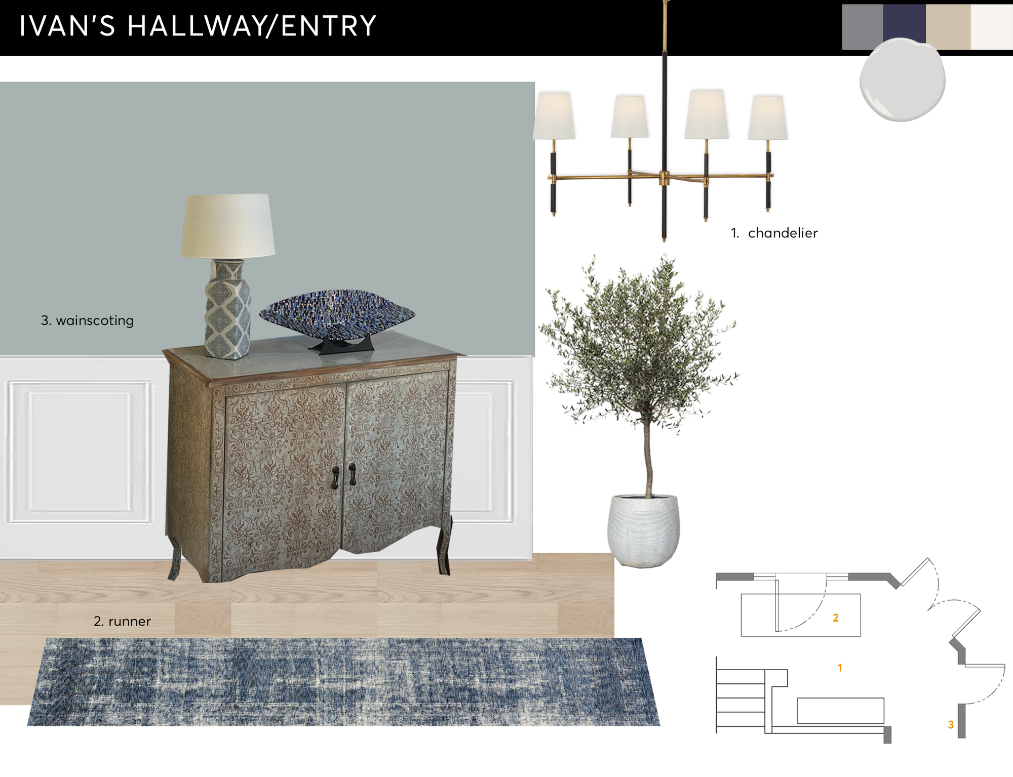 Online Designer Hallway/Entry Interior Design Ideas