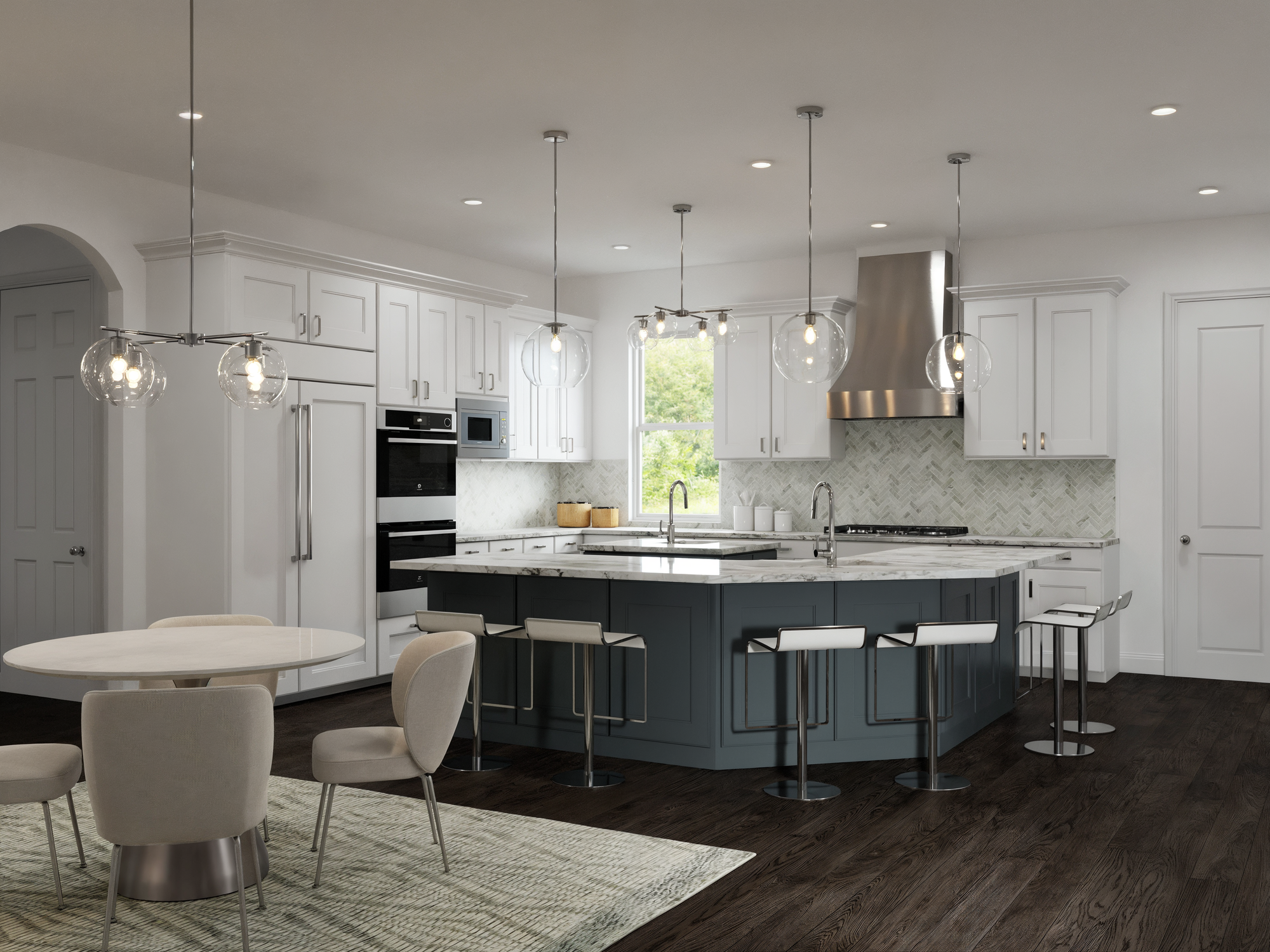 Online Designer Kitchen 3D Model 2