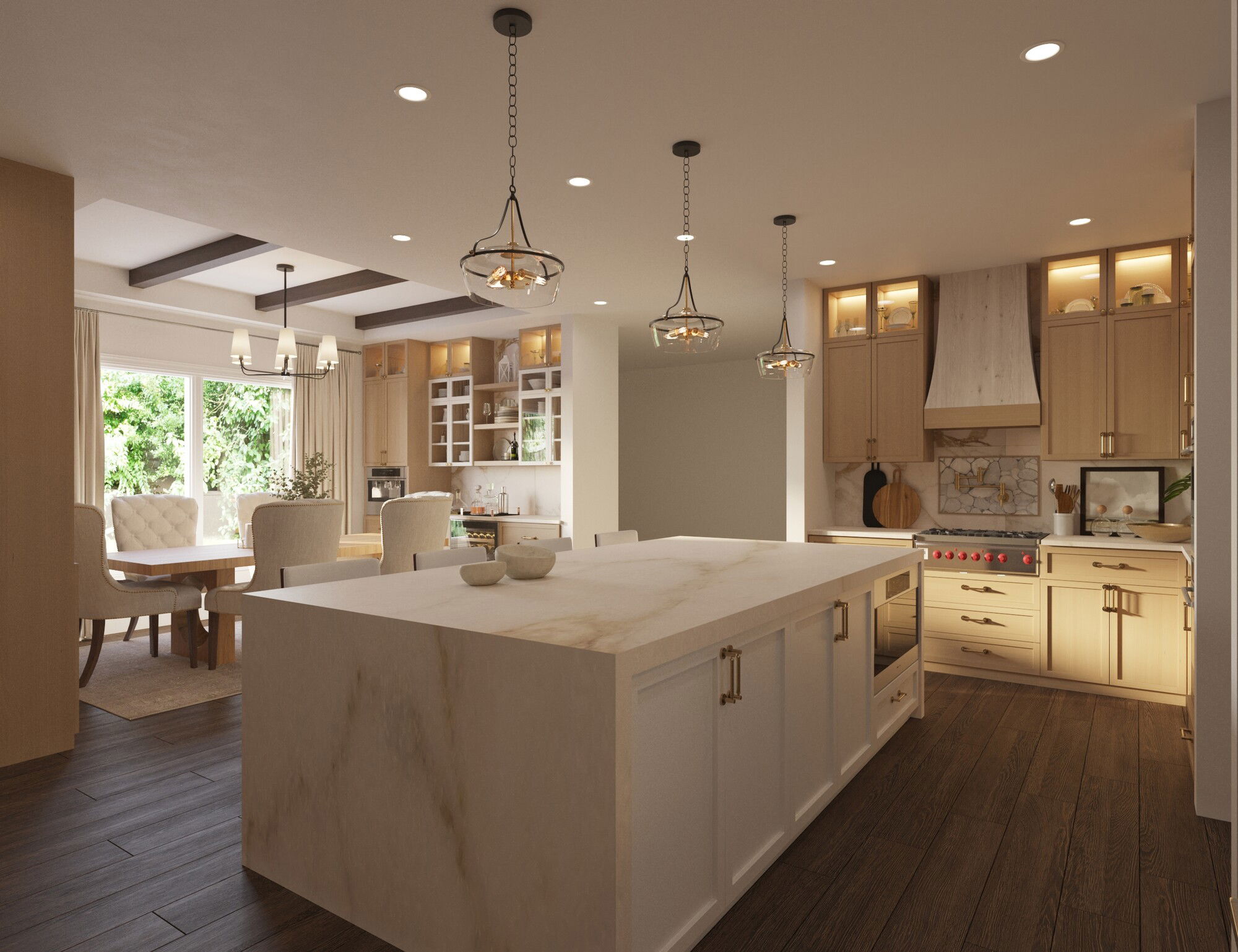 Online Designer Kitchen 3D Model 7