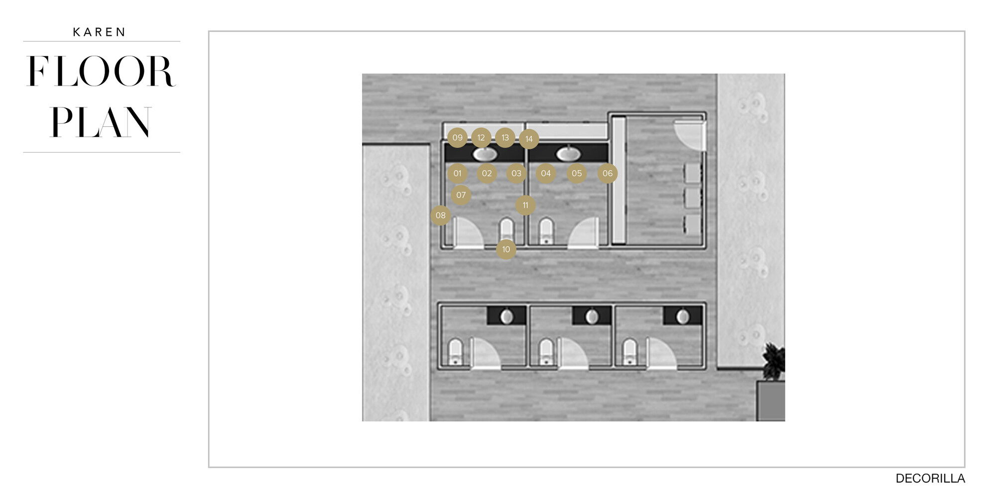 Online Designer Living Room Floorplan