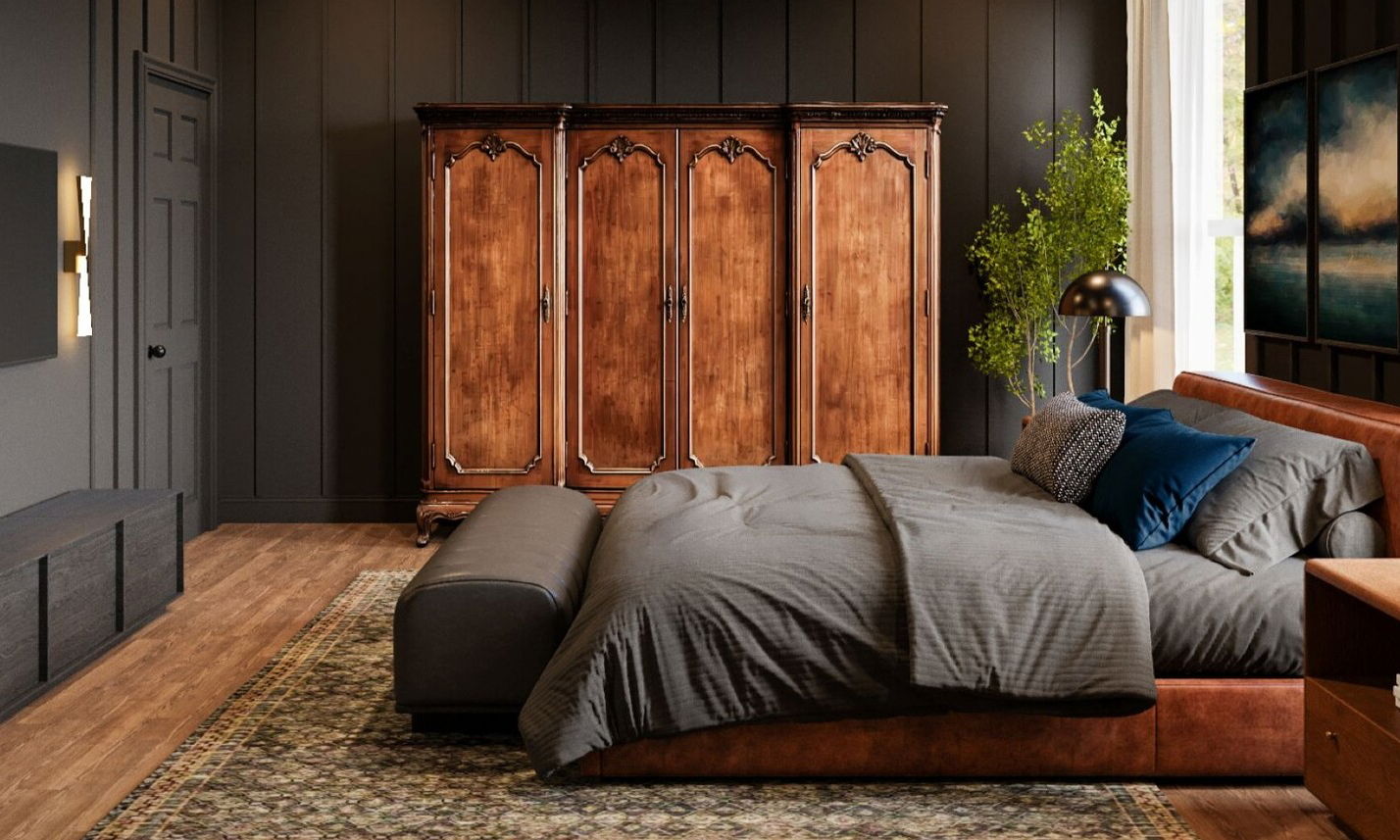 Moody Eclectic Home Design by top Fort Worth interior designers