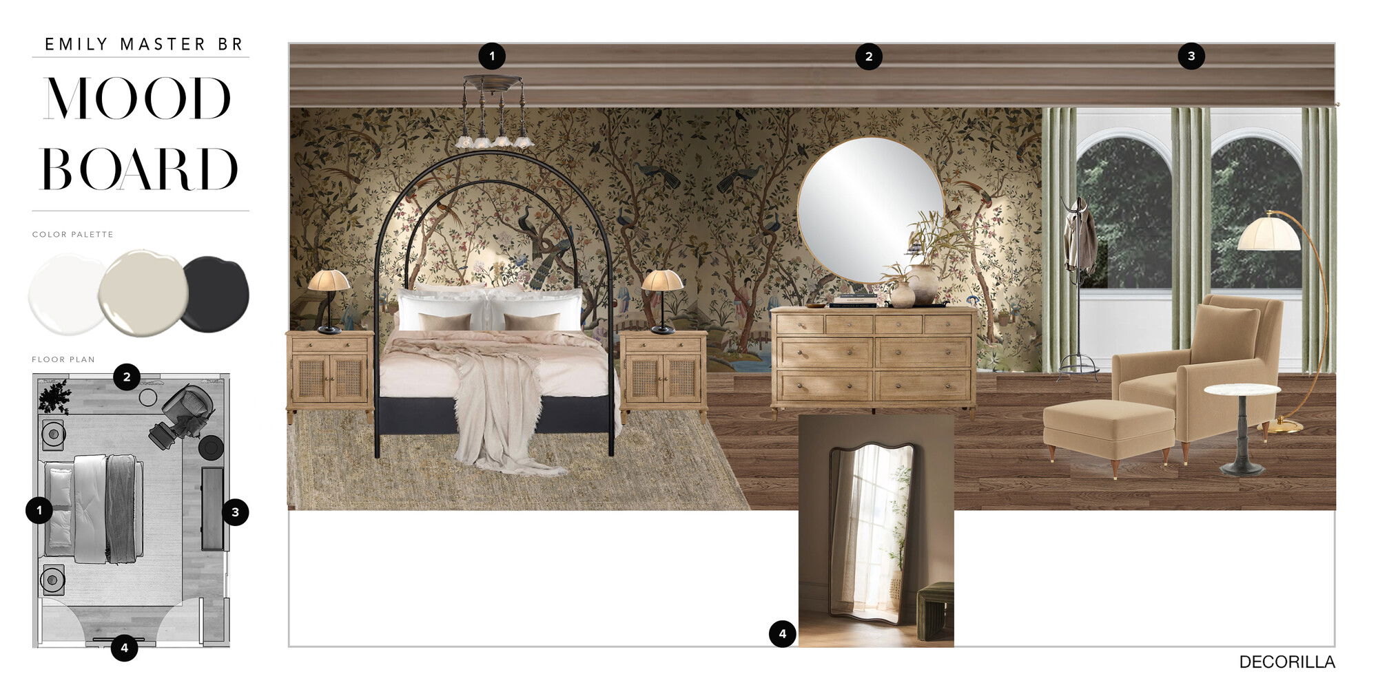 Ideas de diseño interior de dormitorio en línea