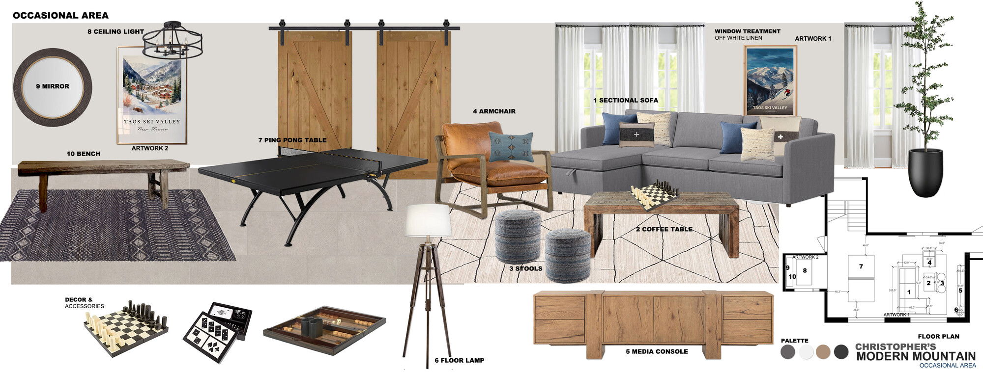 Online Designer Combined Living/Dining Interior Design Ideas