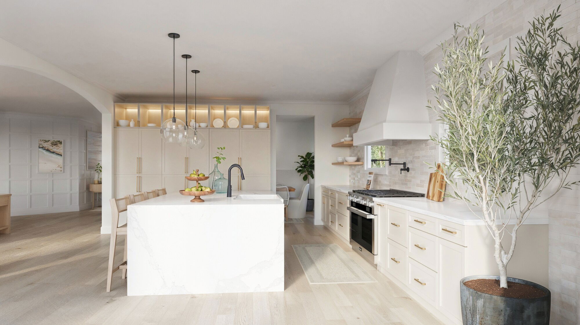 Online Designer Kitchen 3D Model 6