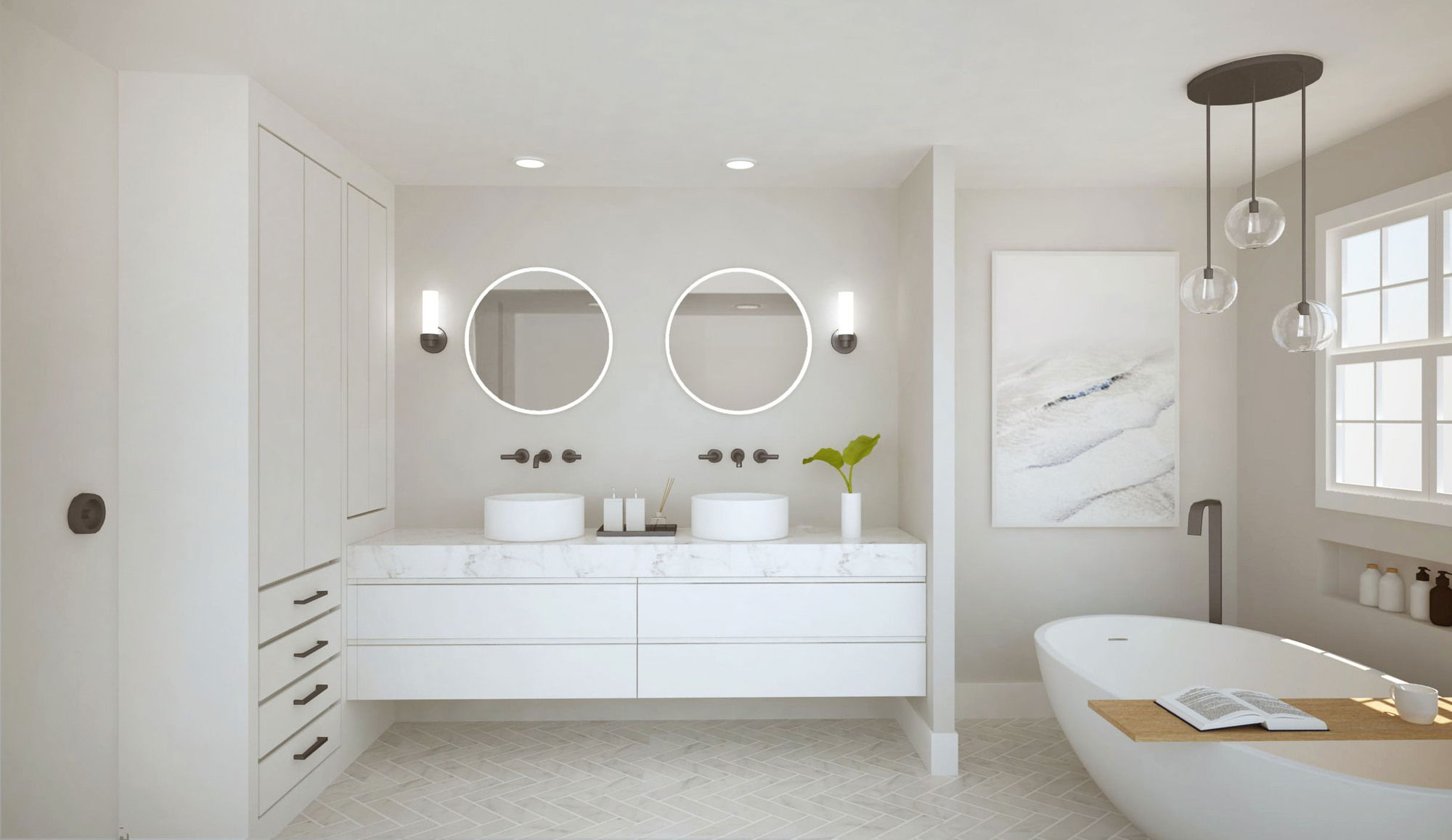 Modelo 3D de Baño por Diseñador Online 1