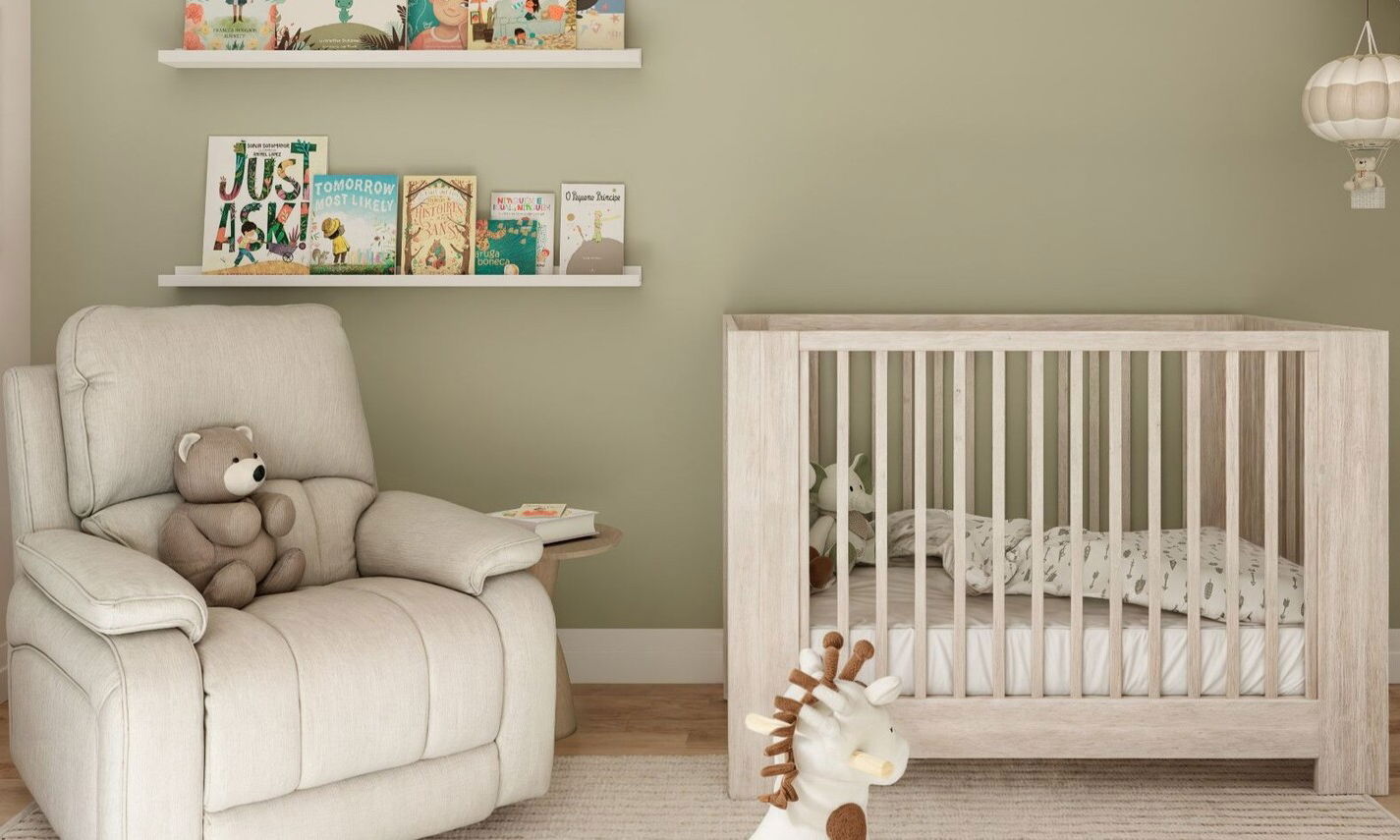 Nature-Inspired Baby Girl Nursery Design