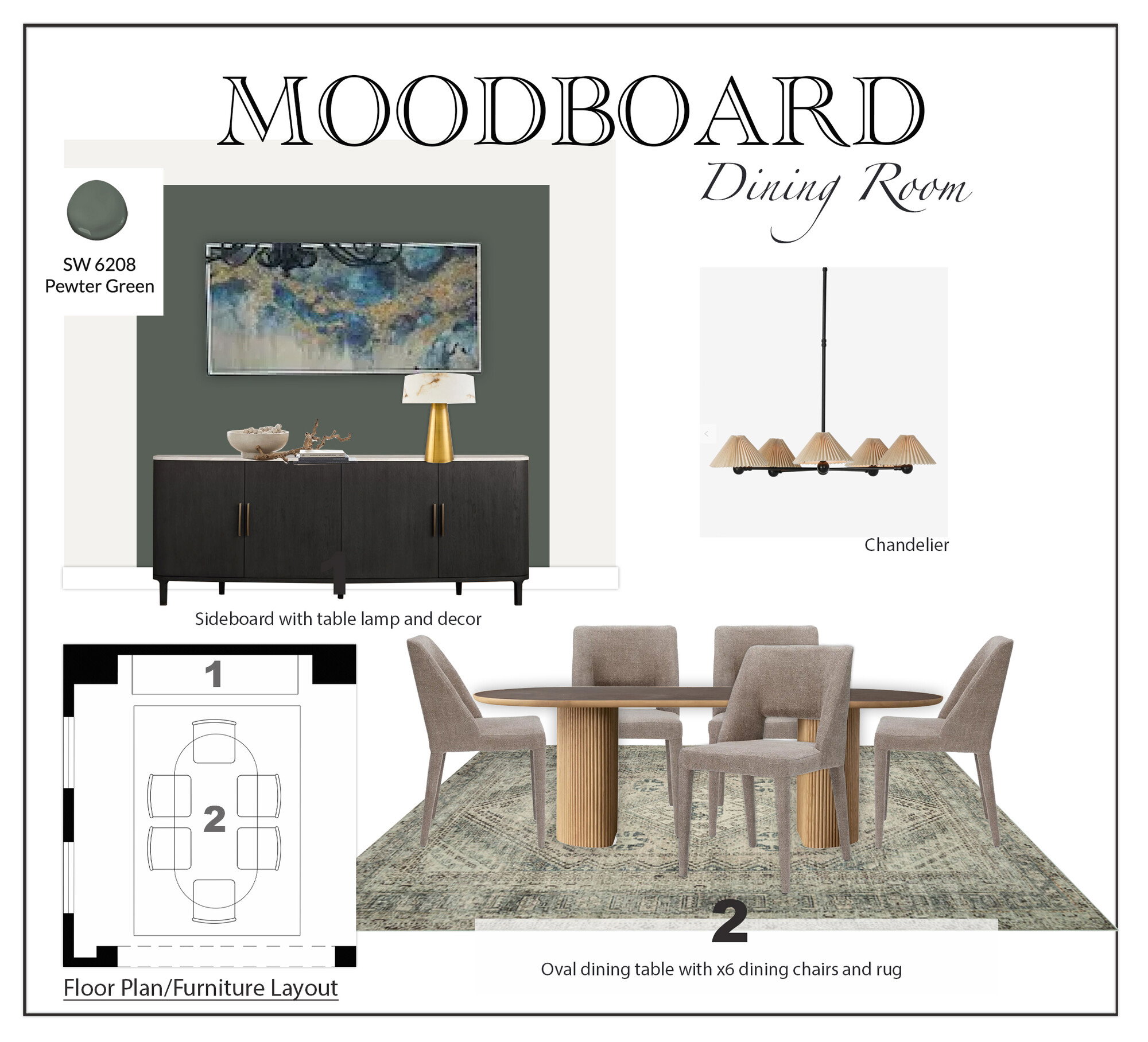 Online Designer Dining Room Interior Design Ideas