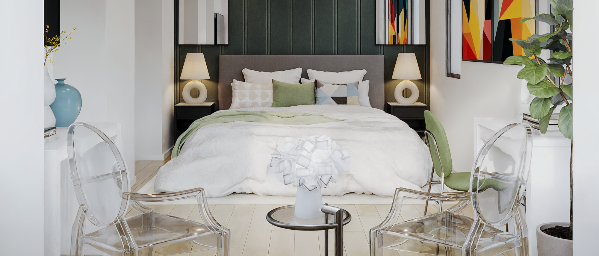 Welcoming Small Guest Bedroom