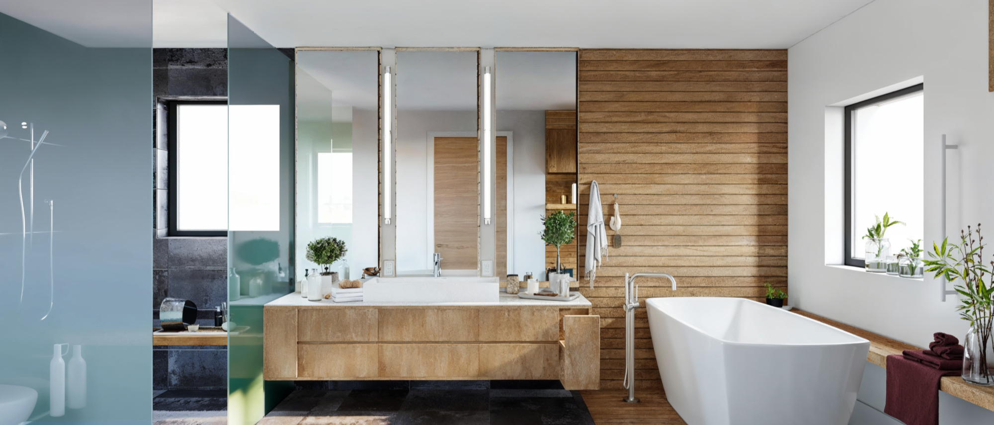 Spa-Inspired Master Bathroom Design