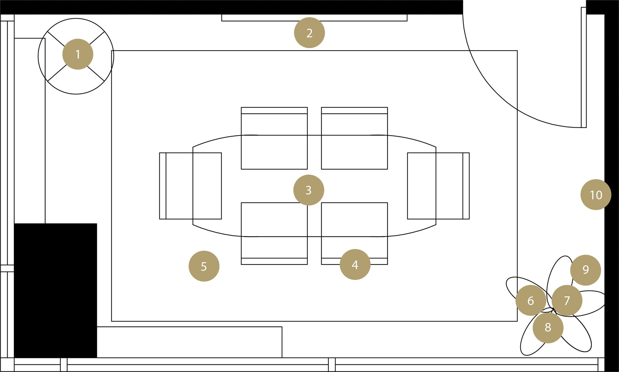 Online Designer Business/Office Floorplan