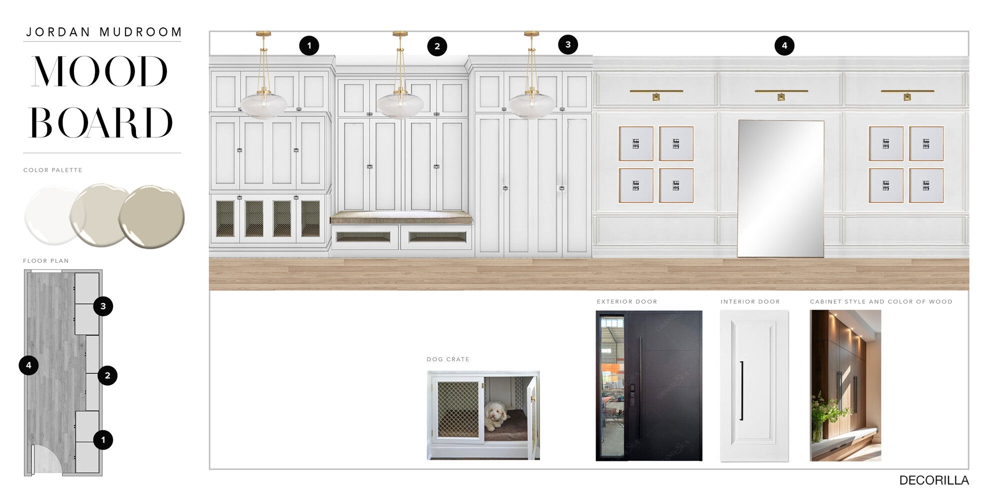 Ideas De Diseño Interior De Pasillo / Entrada De Diseñador En Línea