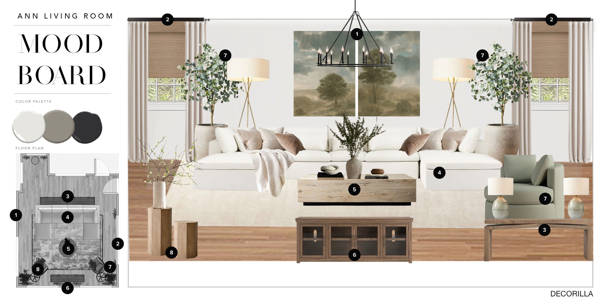 Online Designer Living Room Interior Design Ideas