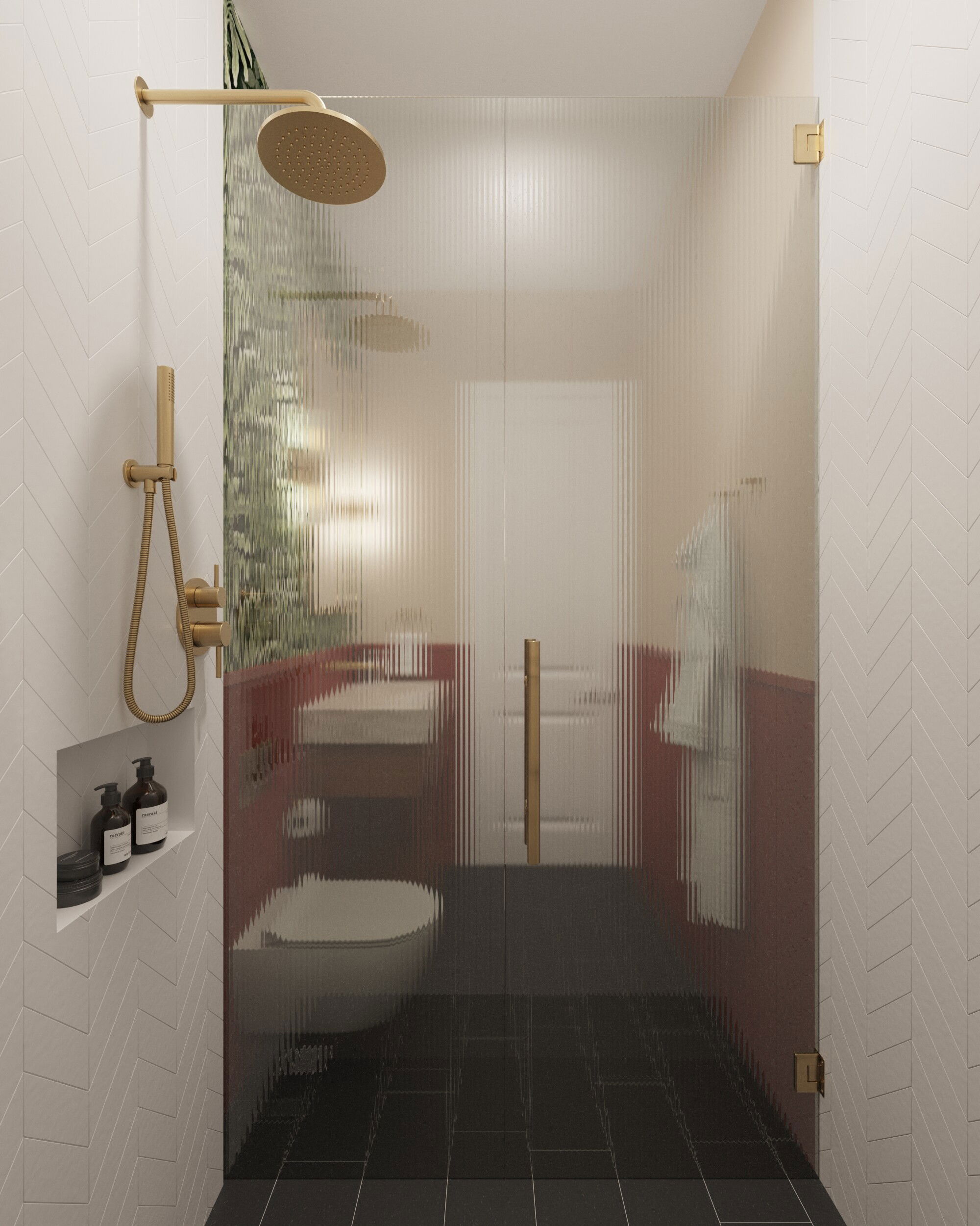 Online Designer Bathroom 3D Model 3