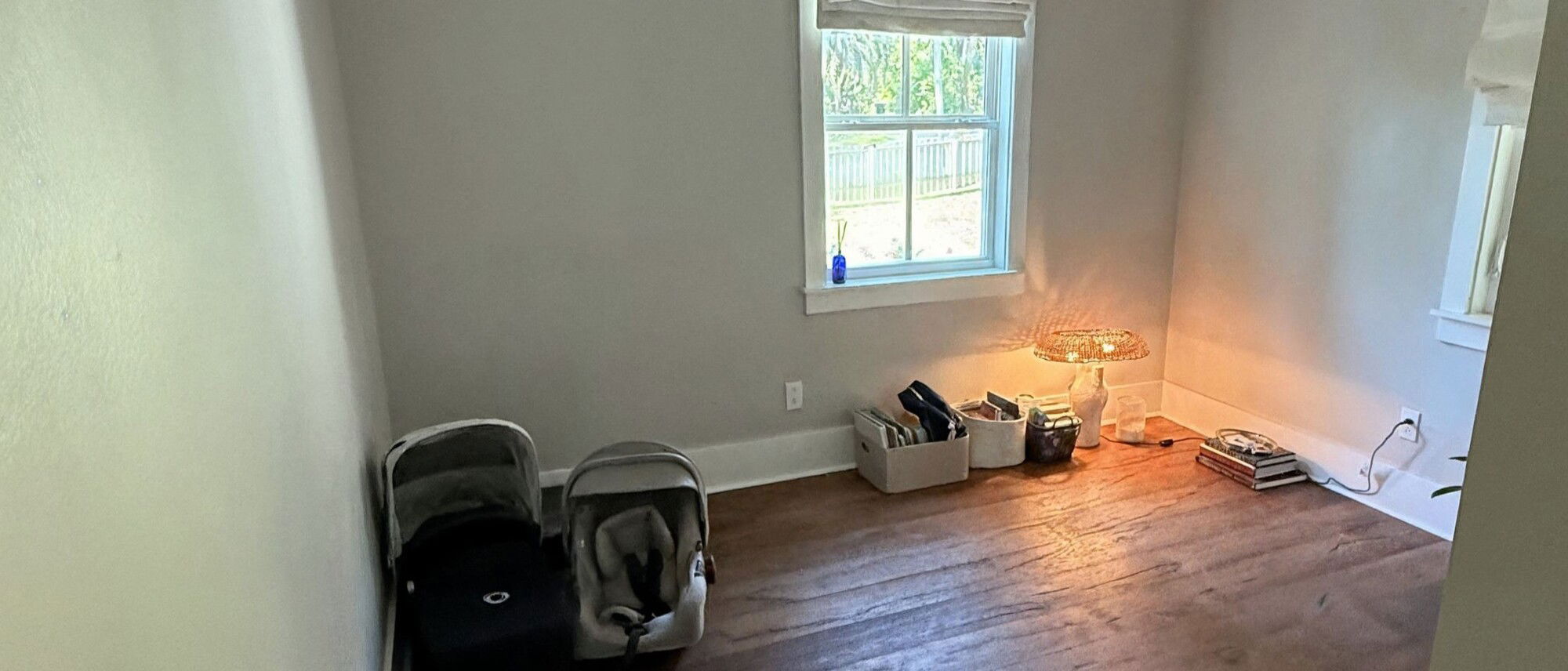 Playful Vintage Nursery Remodel- Before Photo