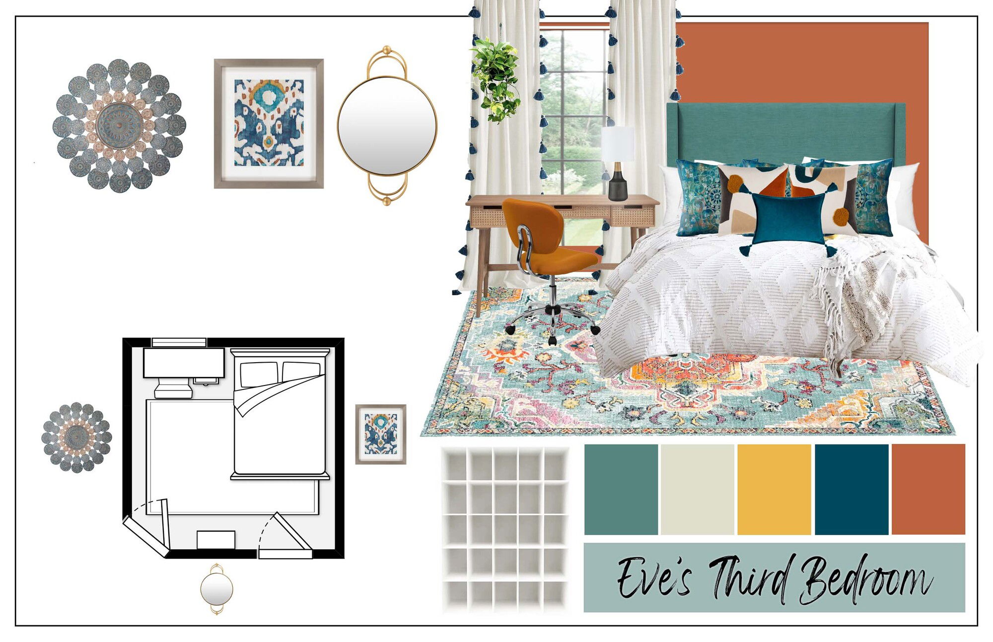 Ideas de diseño interior de dormitorio en línea