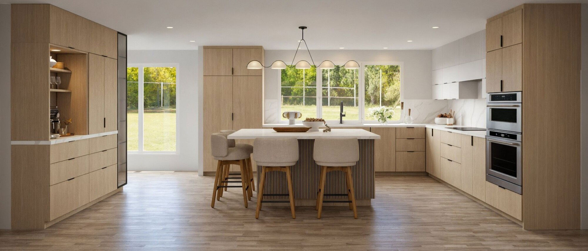 Fresh & Modern Home Renovation by top Maine interior designers