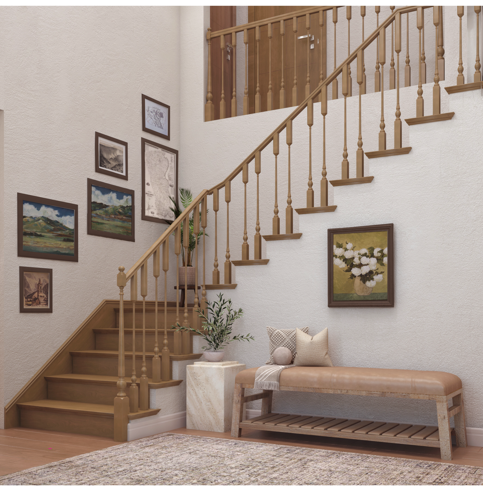Online Designer Hallway/Entry 3D Model 3
