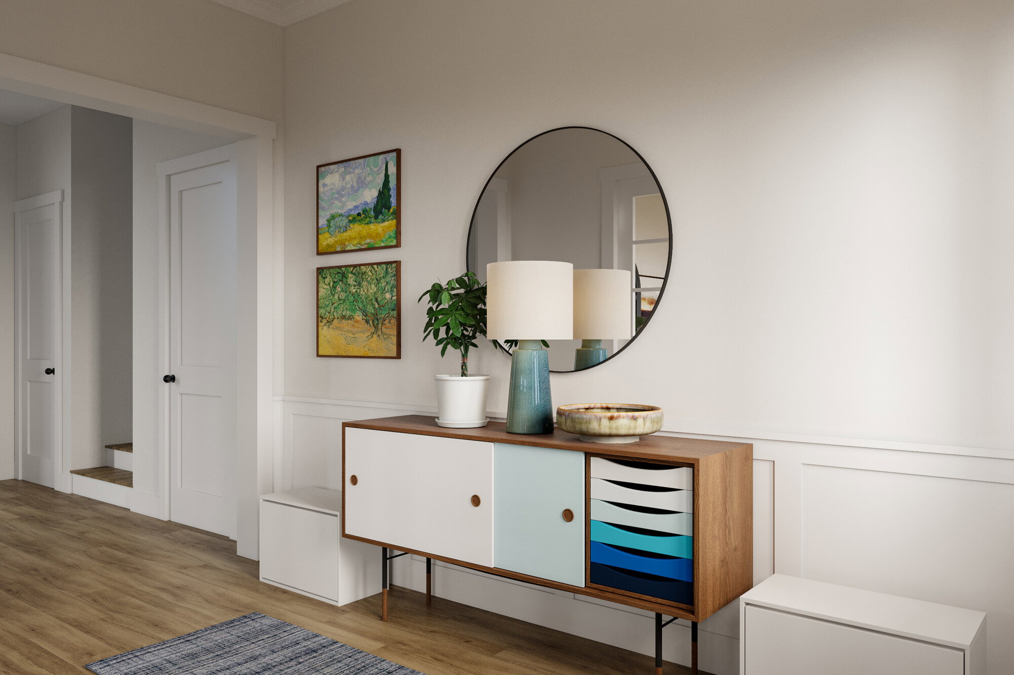 Online Designer Hallway/Entry 3D Model 3