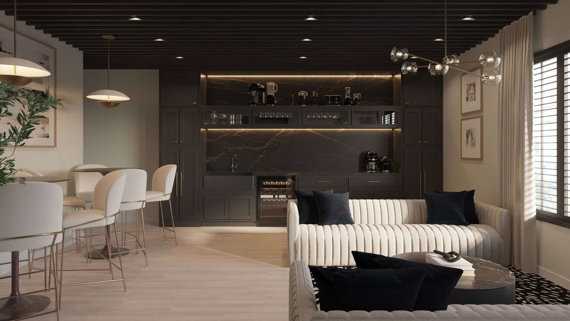 Online Designer Living Room 3D Model 2