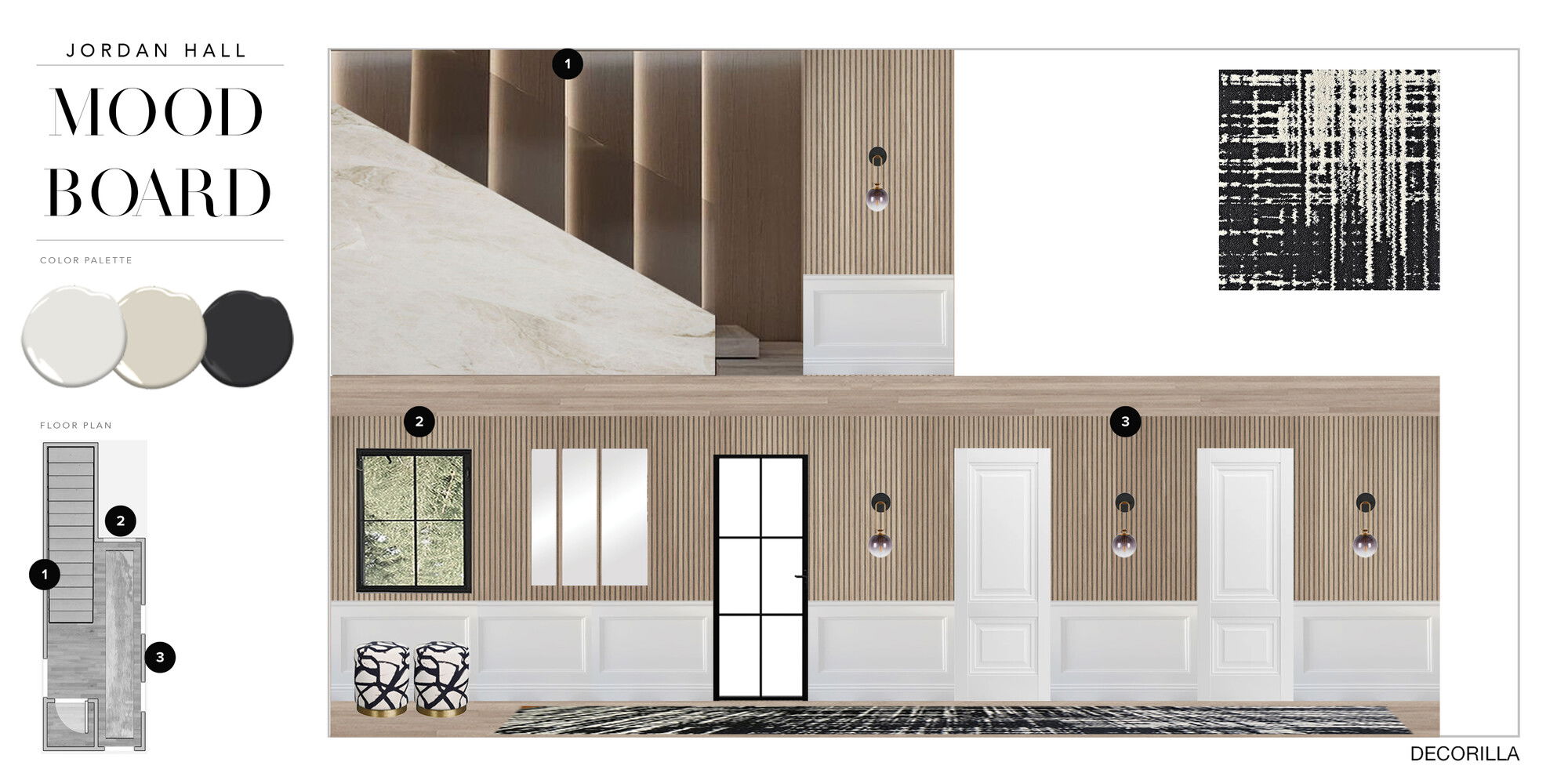 Ideas De Diseño Interior De Pasillo / Entrada De Diseñador En Línea
