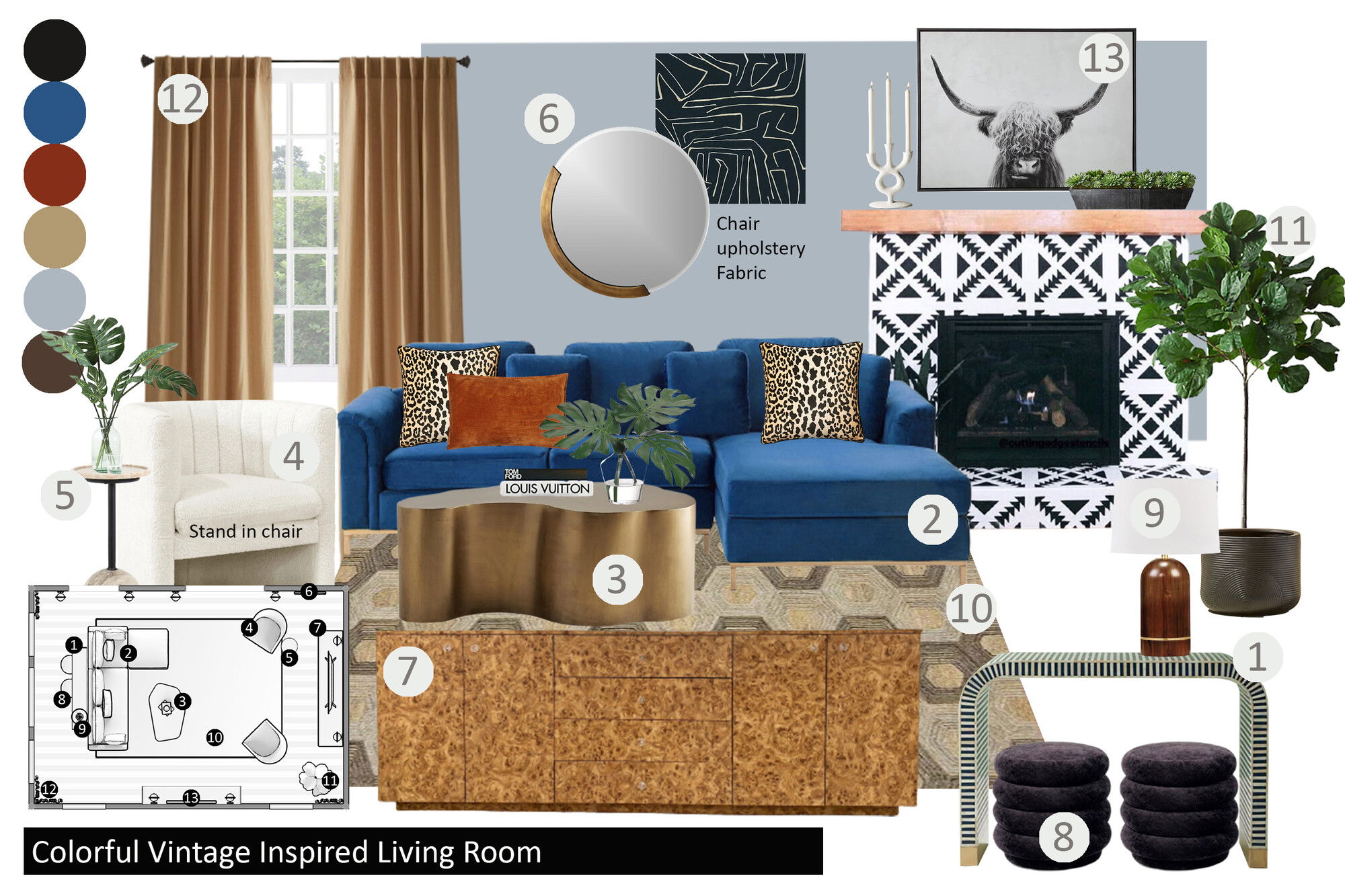 Online Designer Living Room Interior Design Ideas