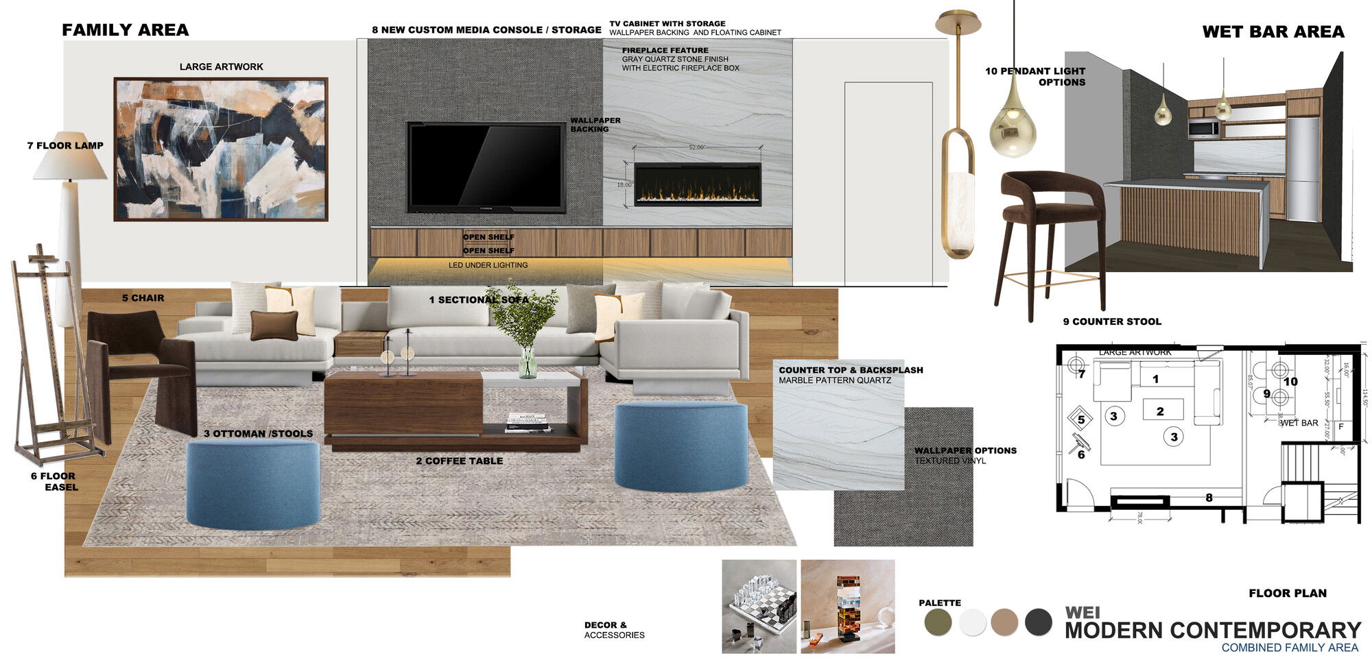Online Designer Living Room Interior Design Ideas