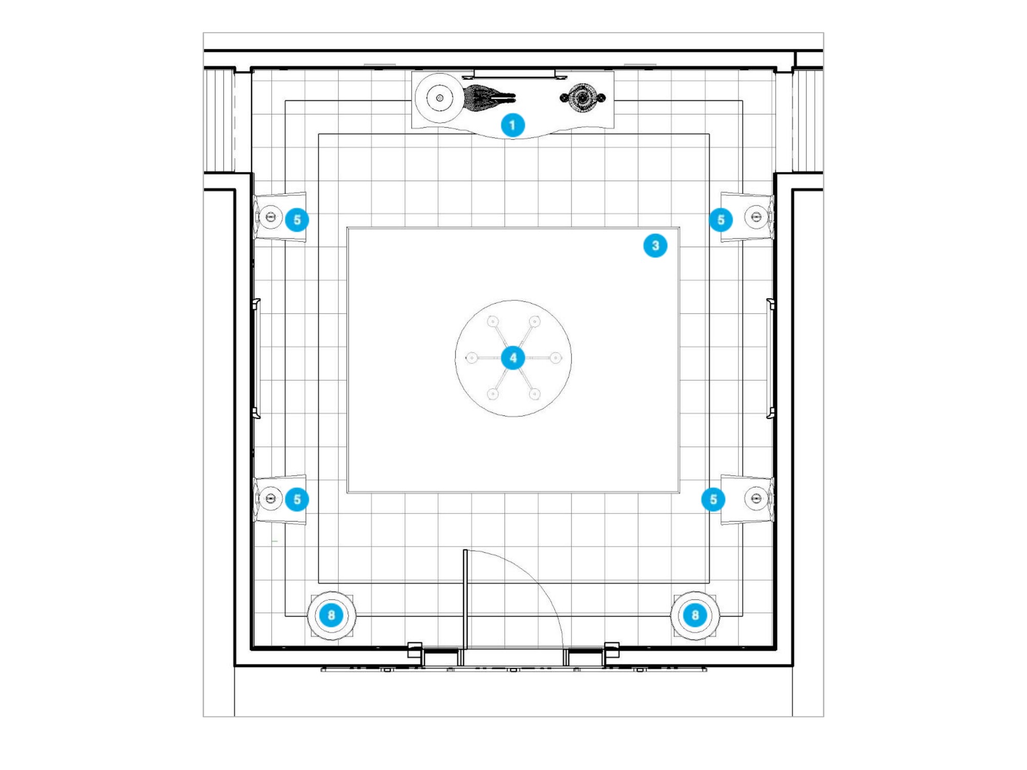 Online Designer Hallway/Entry Floorplan