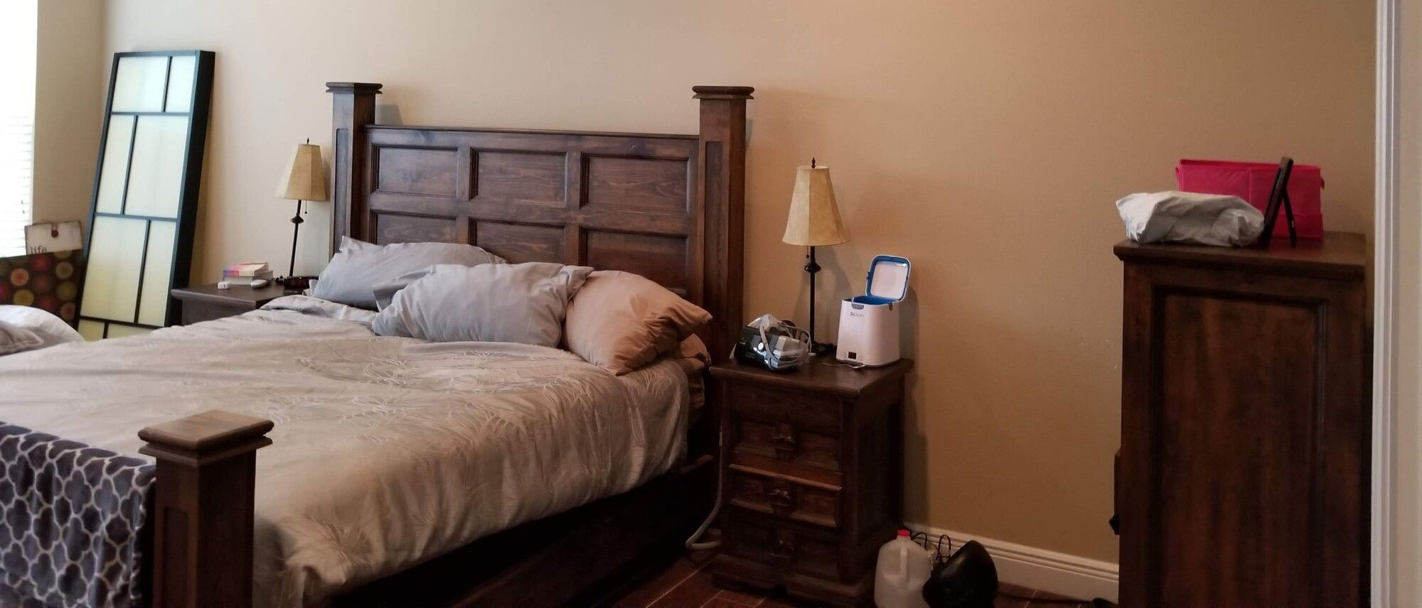 Dormitorio de transición - Foto antes