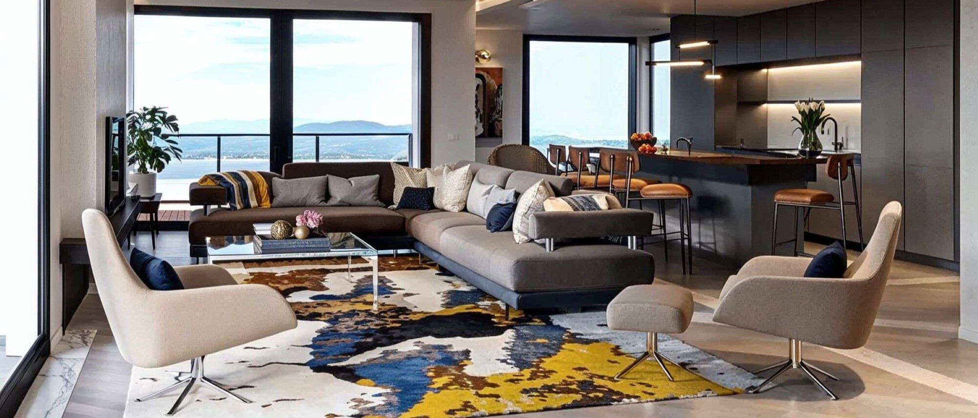 Bold Contemporary Interior Design Ideas by top New Hampshire interior designers