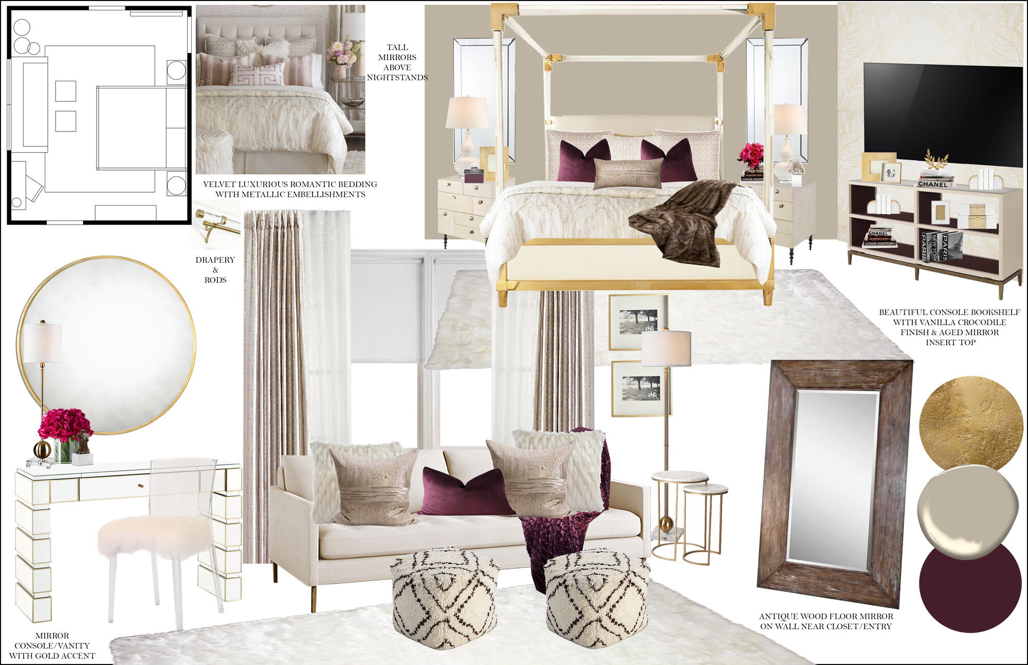 Ideas de diseño interior de dormitorio en línea