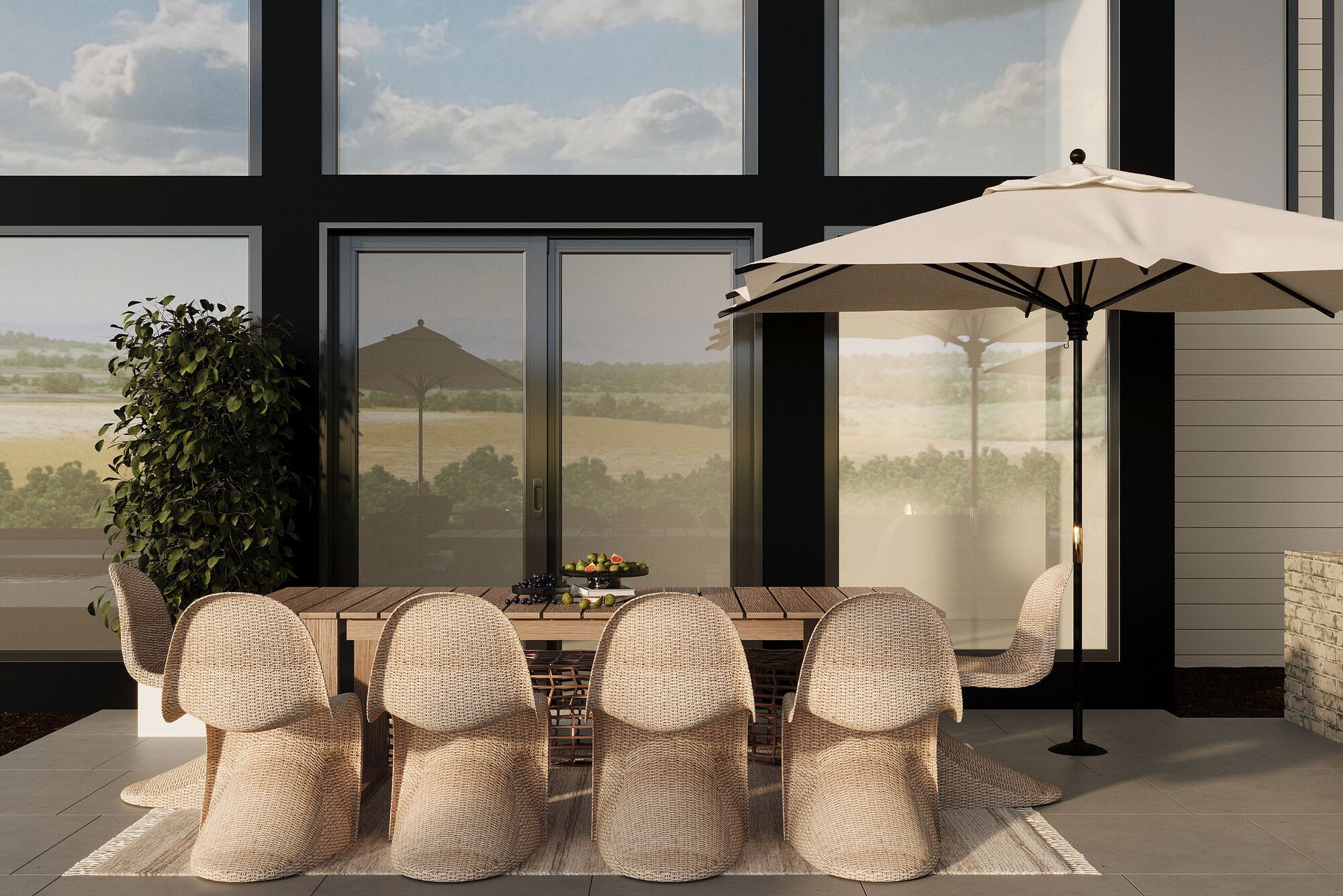 Online Designer Patio 3D Model 5