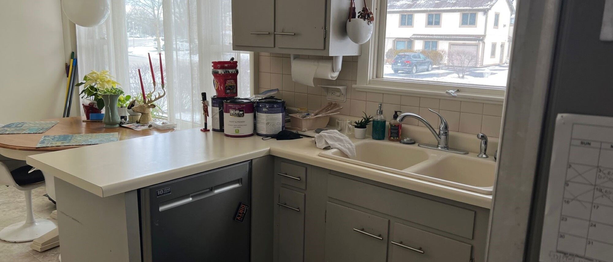 Eat in Family Kitchen Interior Design-Melissa Before Photo