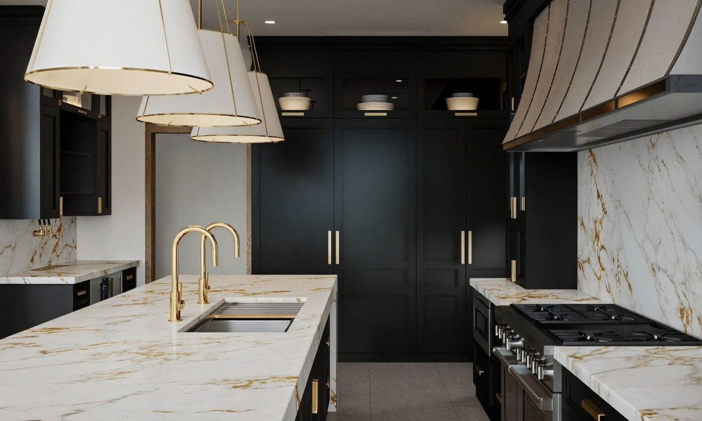 Elegant Kitchen & Laundry Room Interior Design by interior designers in Palm Bay, Florida