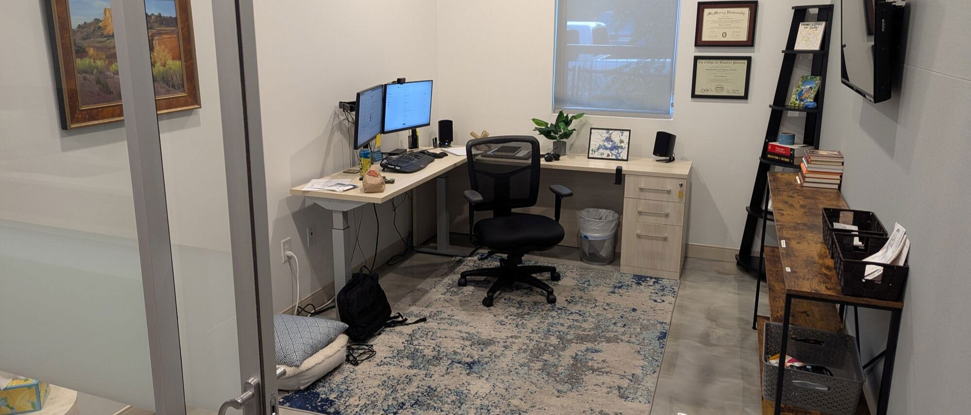 Masculine Business/Offices Renovation- Before Photo