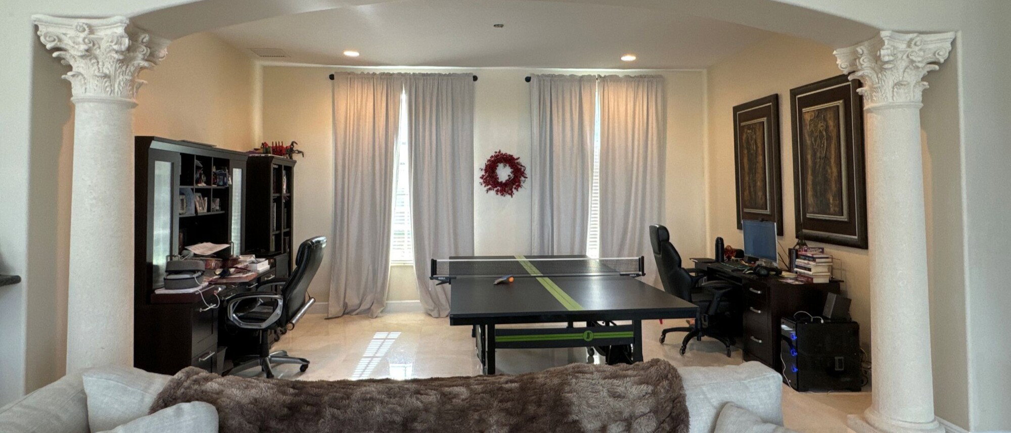 Modern Luxury Kitchen & Home Office Remodel - Before Photo