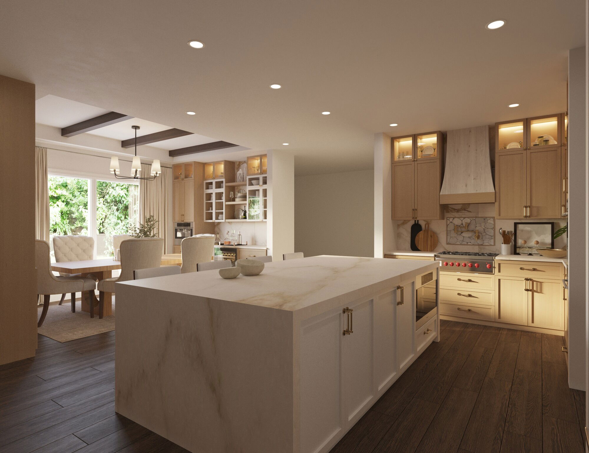Online Designer Kitchen 3D Model 3