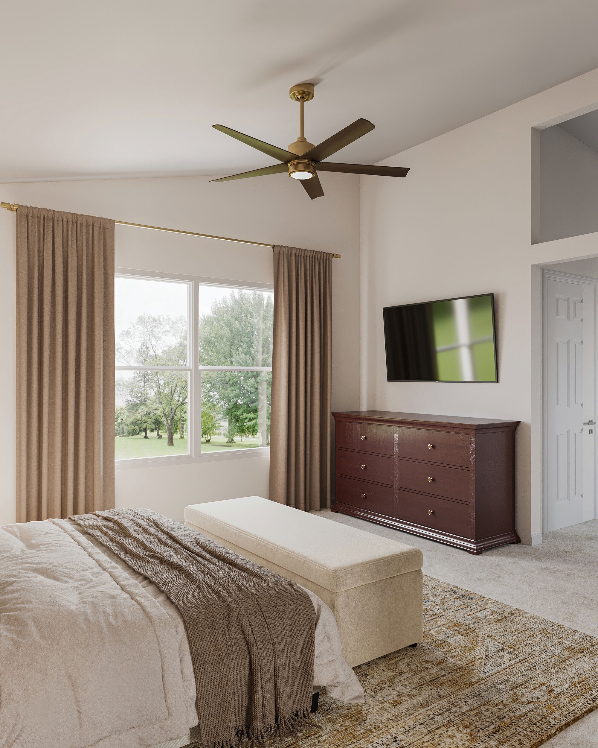 Online Designer Bedroom 3D Model 2