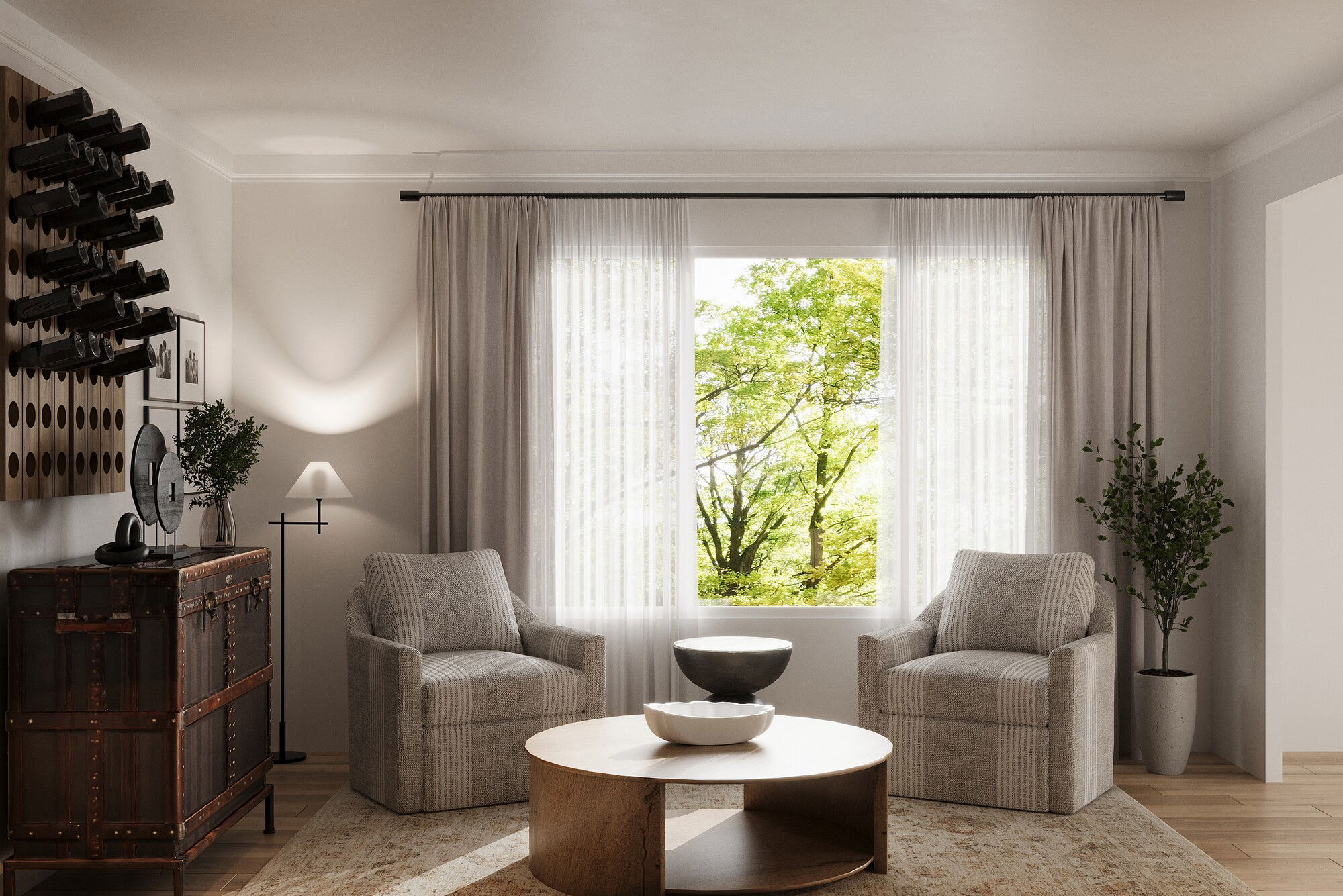 Online Designer Living Room 3D Model 3