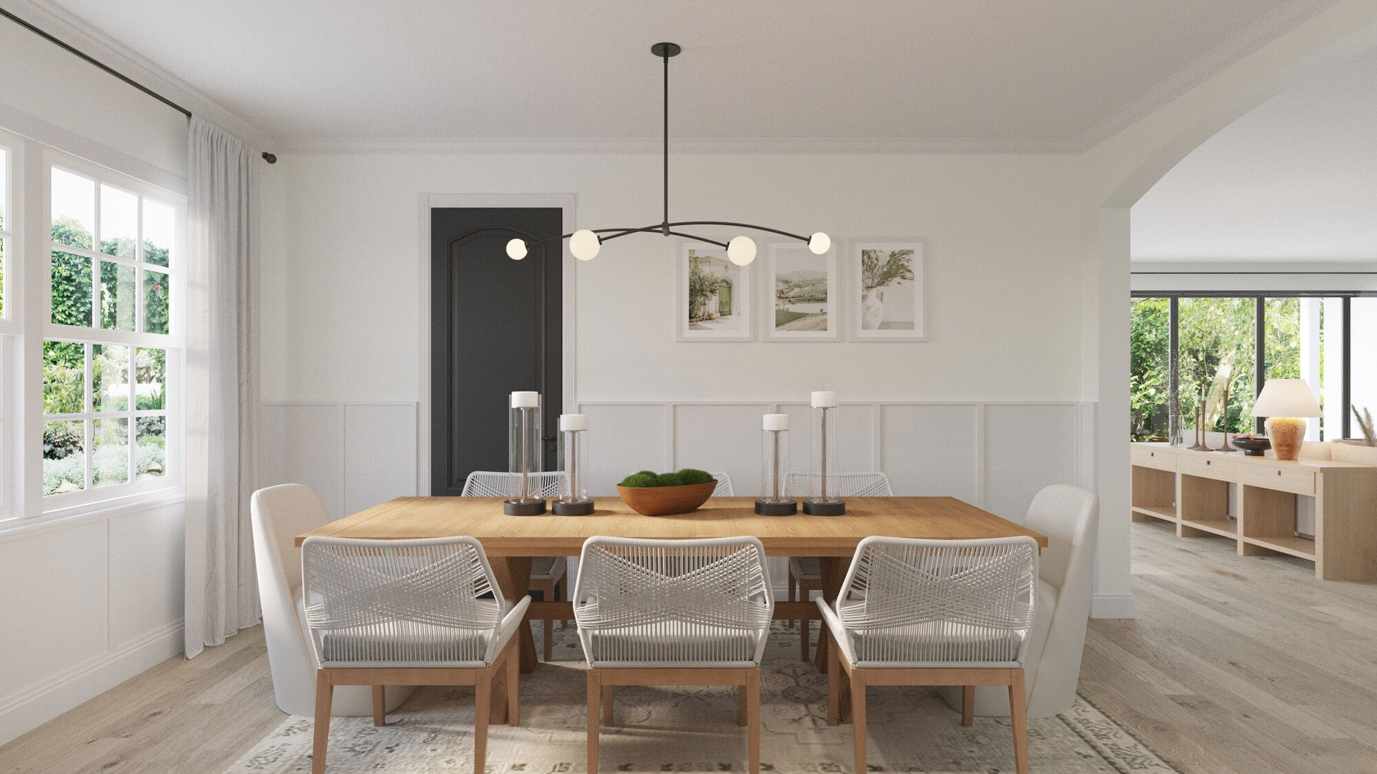 Online Designer Dining Room 3D Model 2