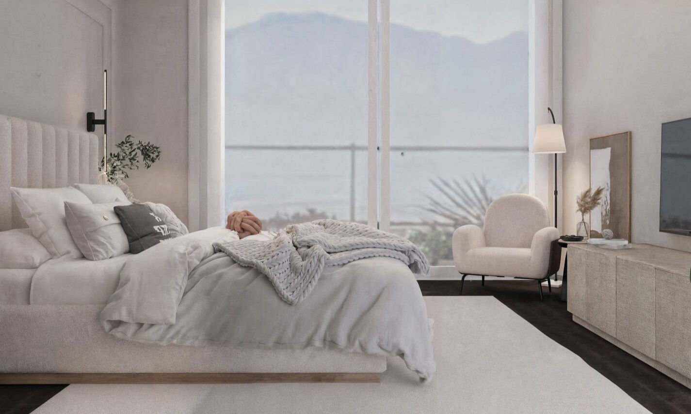 Contemporary and Relaxing Bedroom Remodel