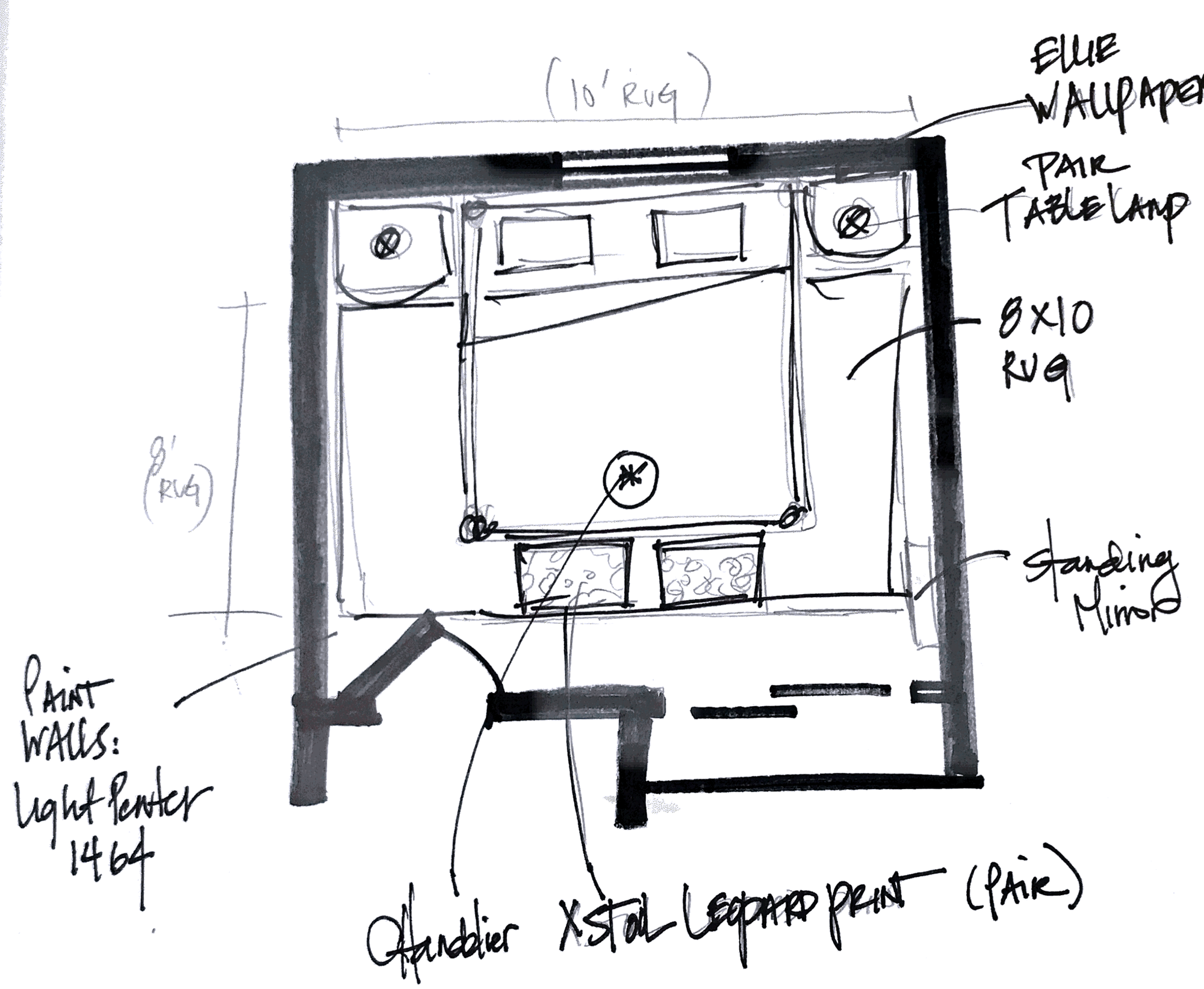 Plano de la Habitación Infantil del Diseñador en Línea