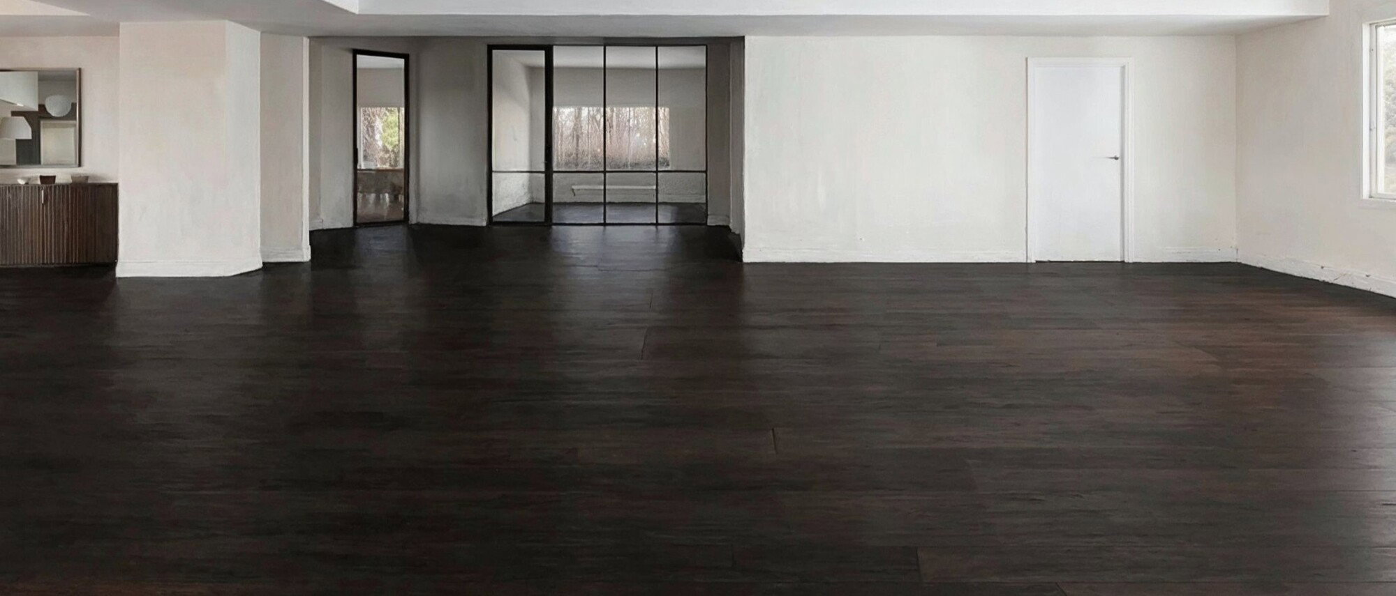 Sophisticated Modern Apartment Clubhouse Design- Before Photo