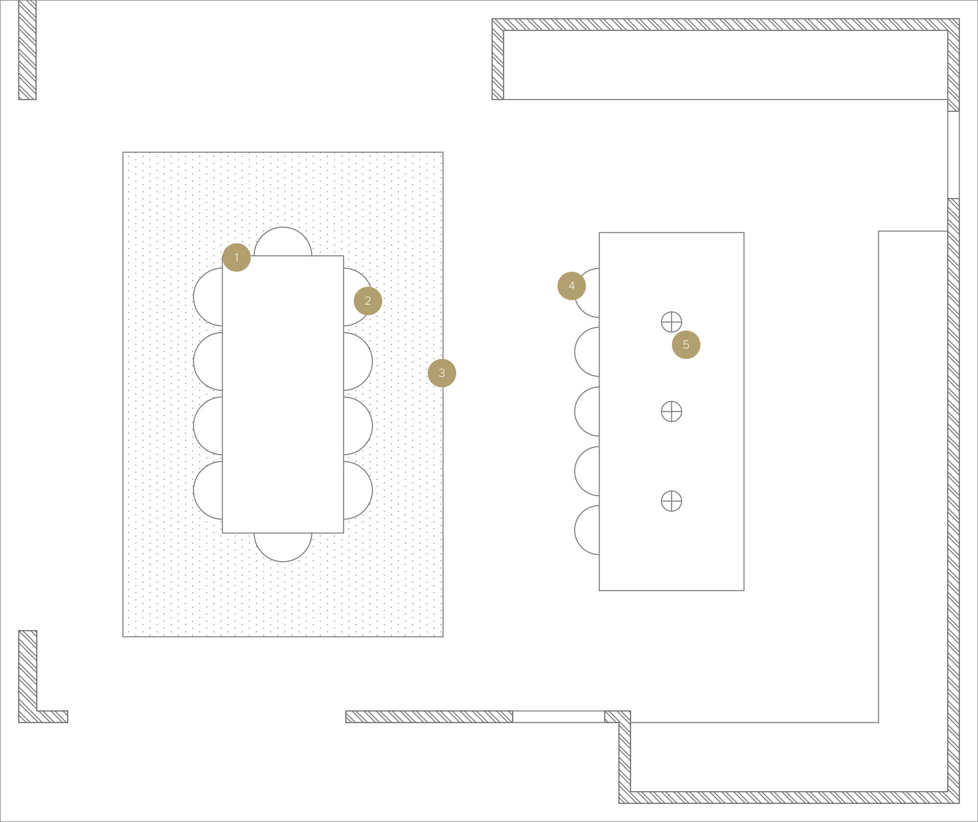 Online Designer Kitchen Floorplan