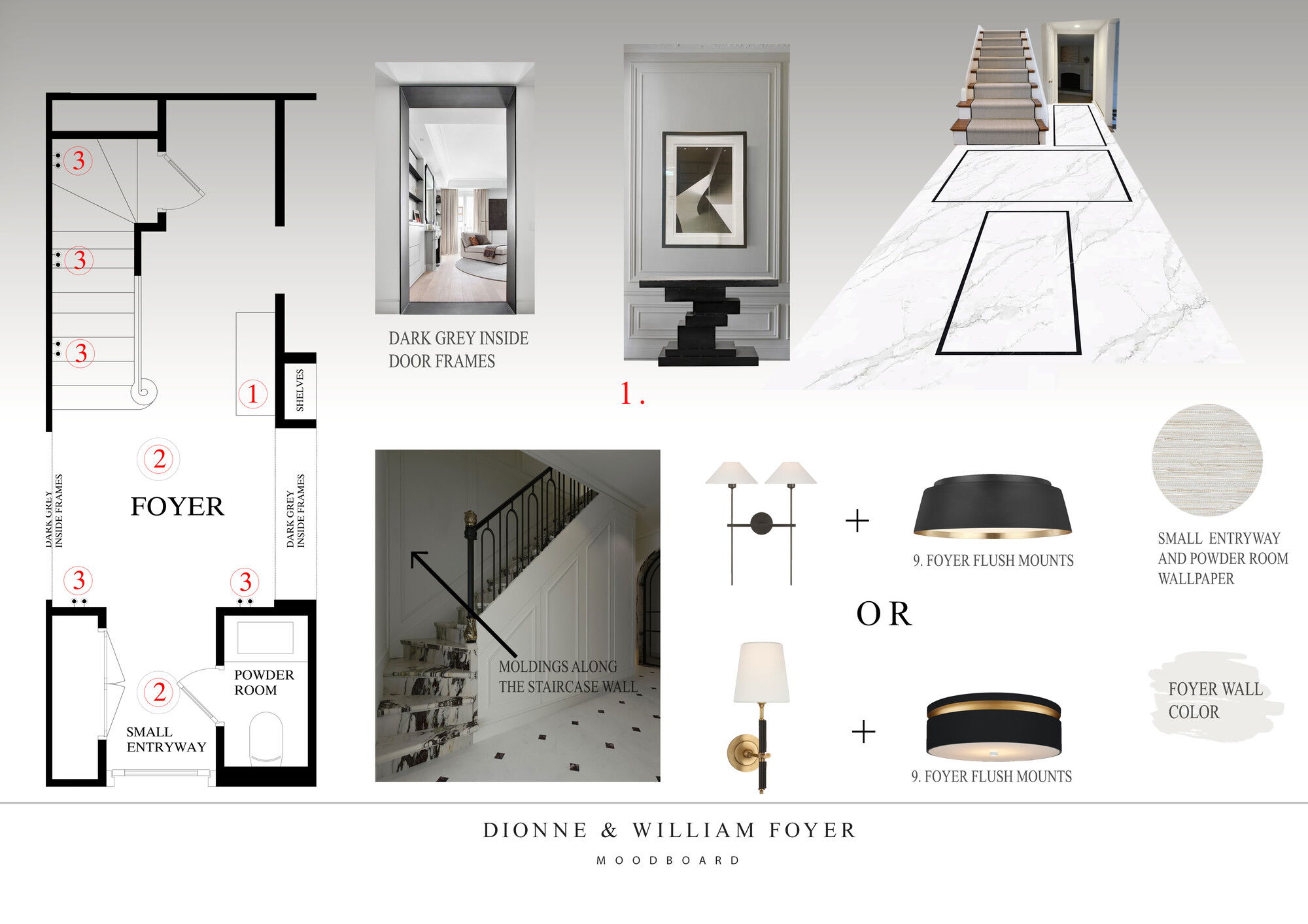 Ideas De Diseño Interior De Pasillo / Entrada De Diseñador En Línea