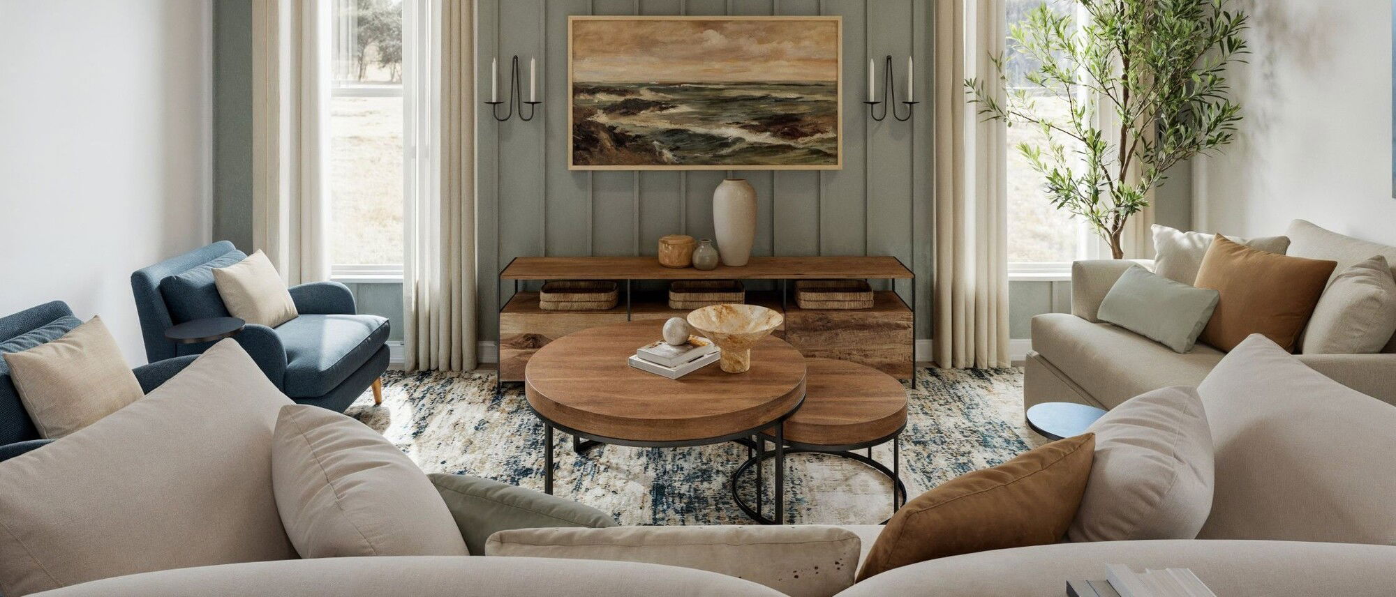 Modern Country House Interior Design  by interior designers in Lewisville, Texas