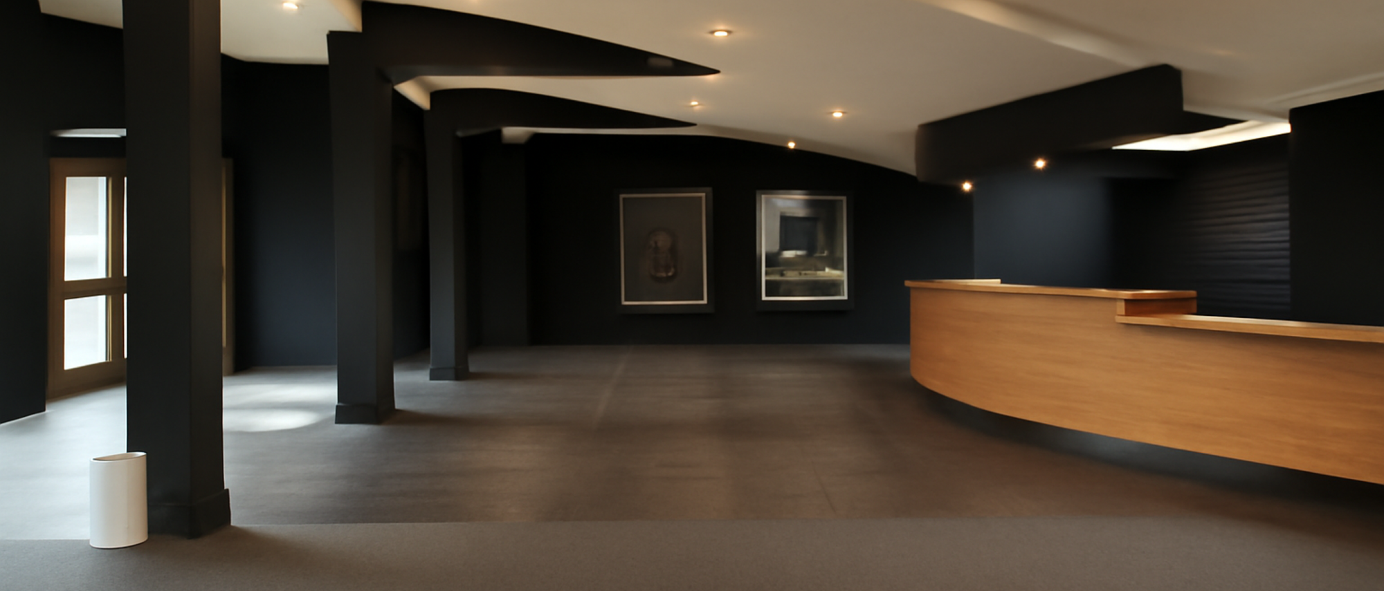 Theatre Lobby Transformation- Before Photo