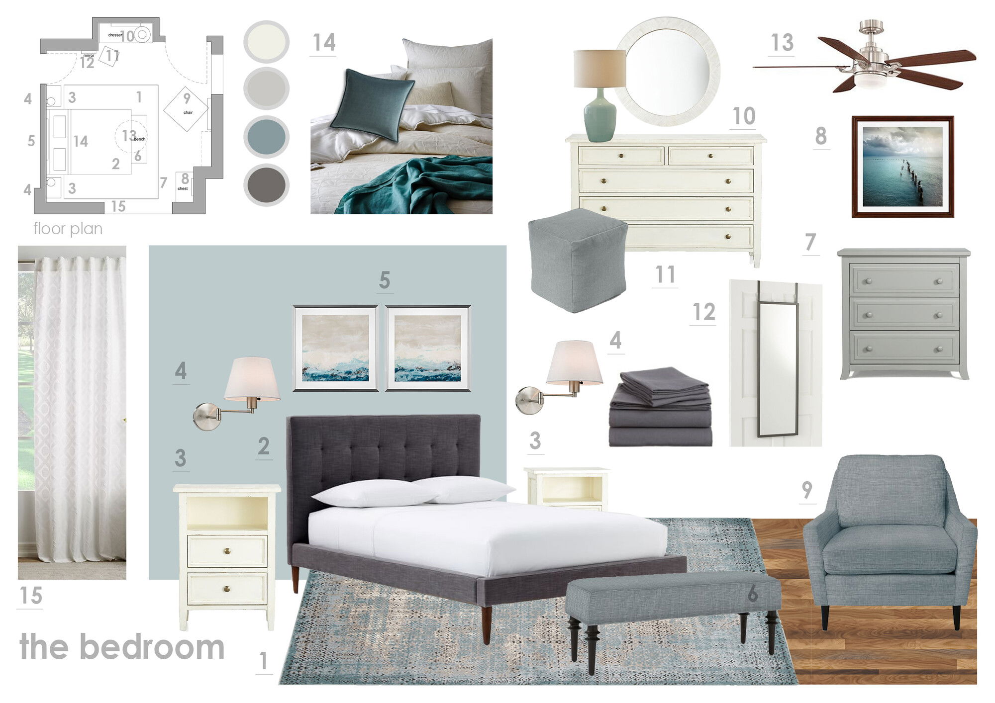 Ideas de diseño interior de dormitorio en línea